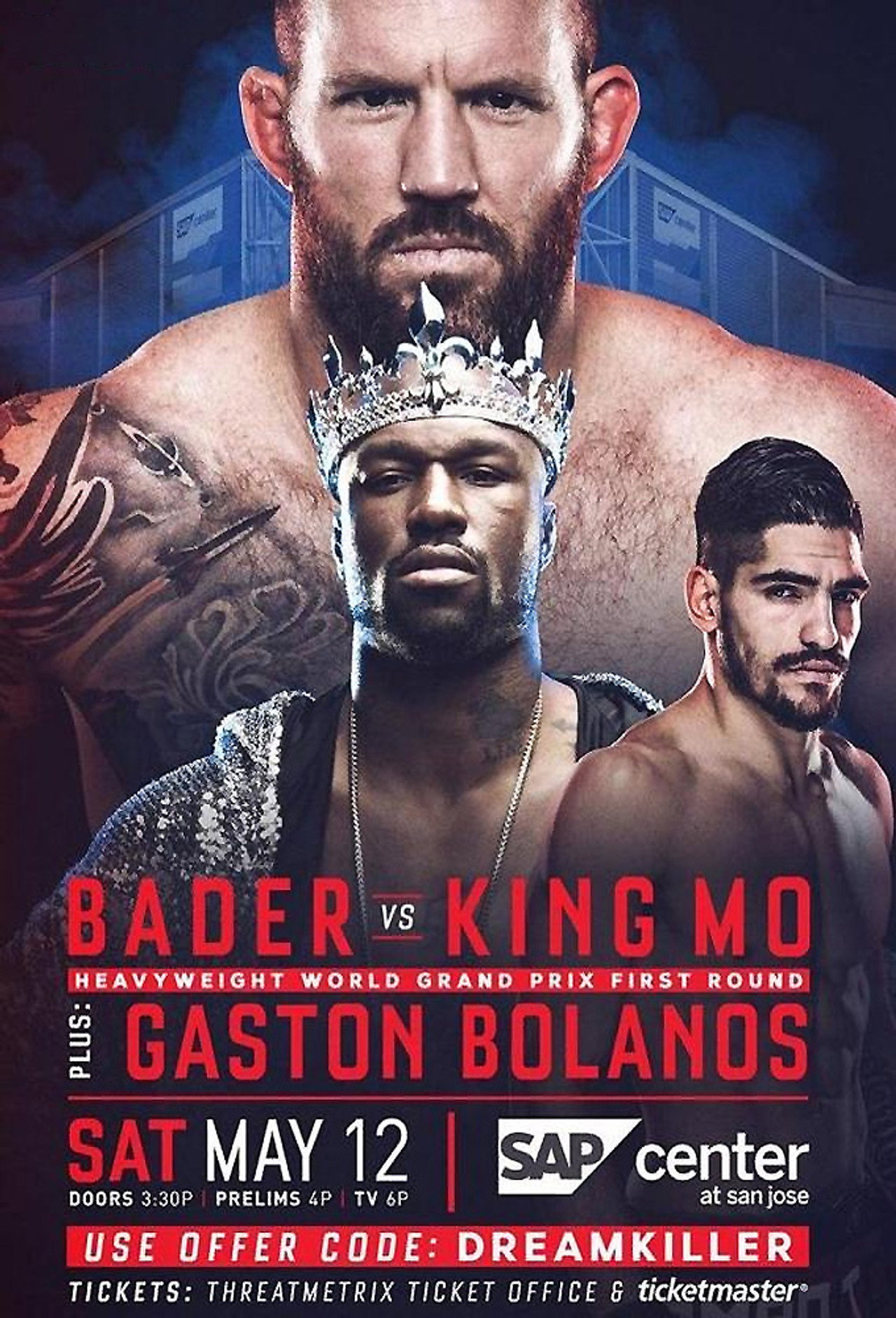 Bellator 199: Bader vs. King Mo filmaffisch