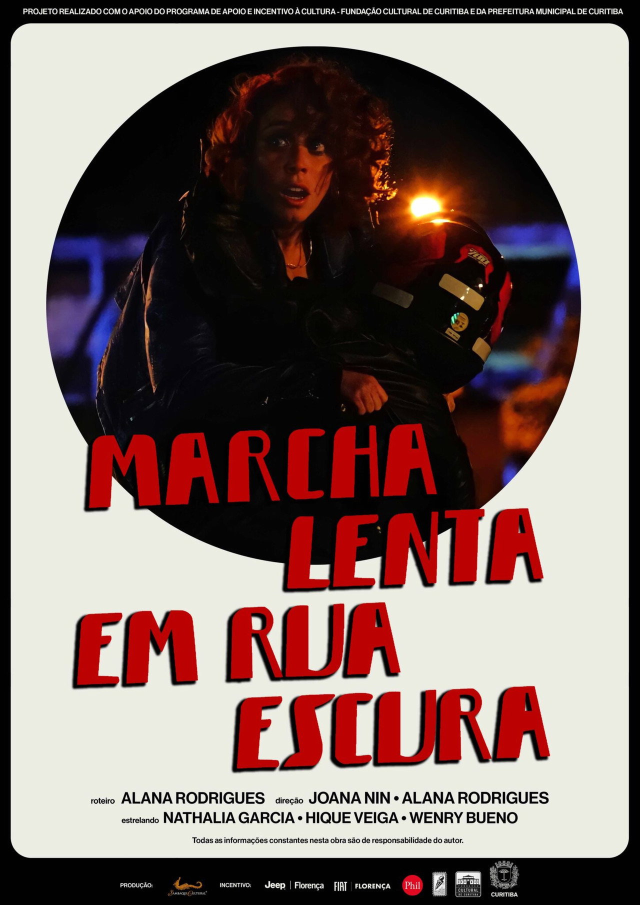 Marcha Lenta em Rua Escura