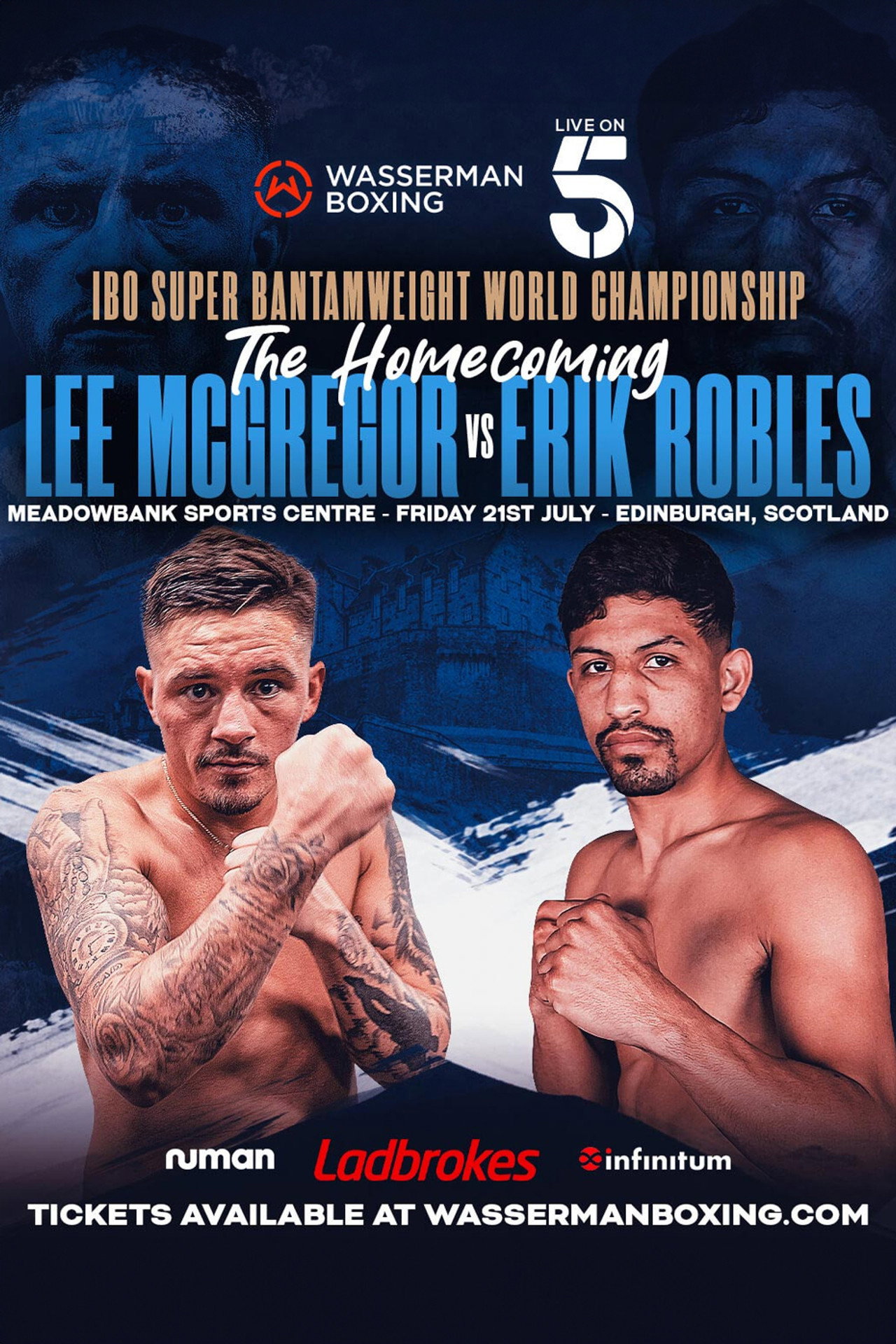 Lee McGregor vs. Erik Robles filmaffisch