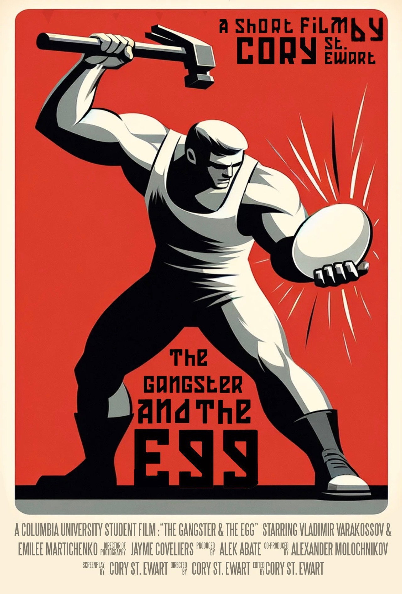 The Gangster & The Egg Backdrop