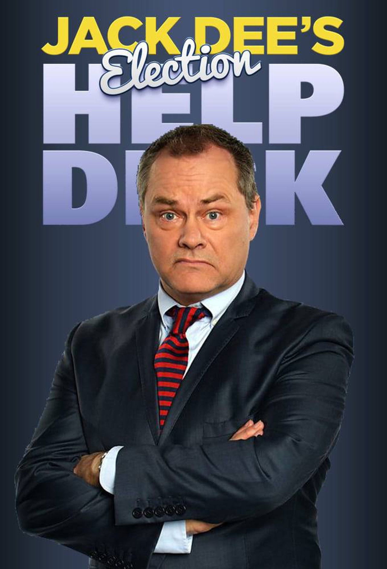 Jack Dee's Zyrja e Ndihmës për Zgjedhjet backdrop