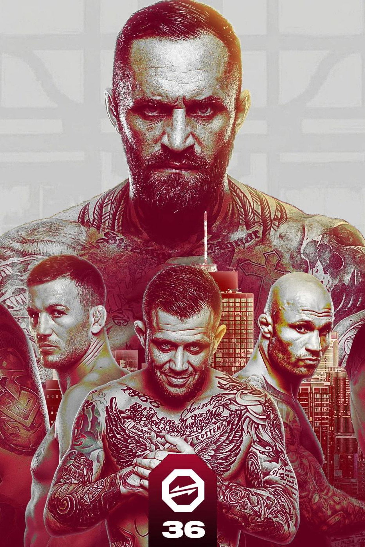 OKTAGON 36: Eckerlin vs. Oliveira filmaffisch