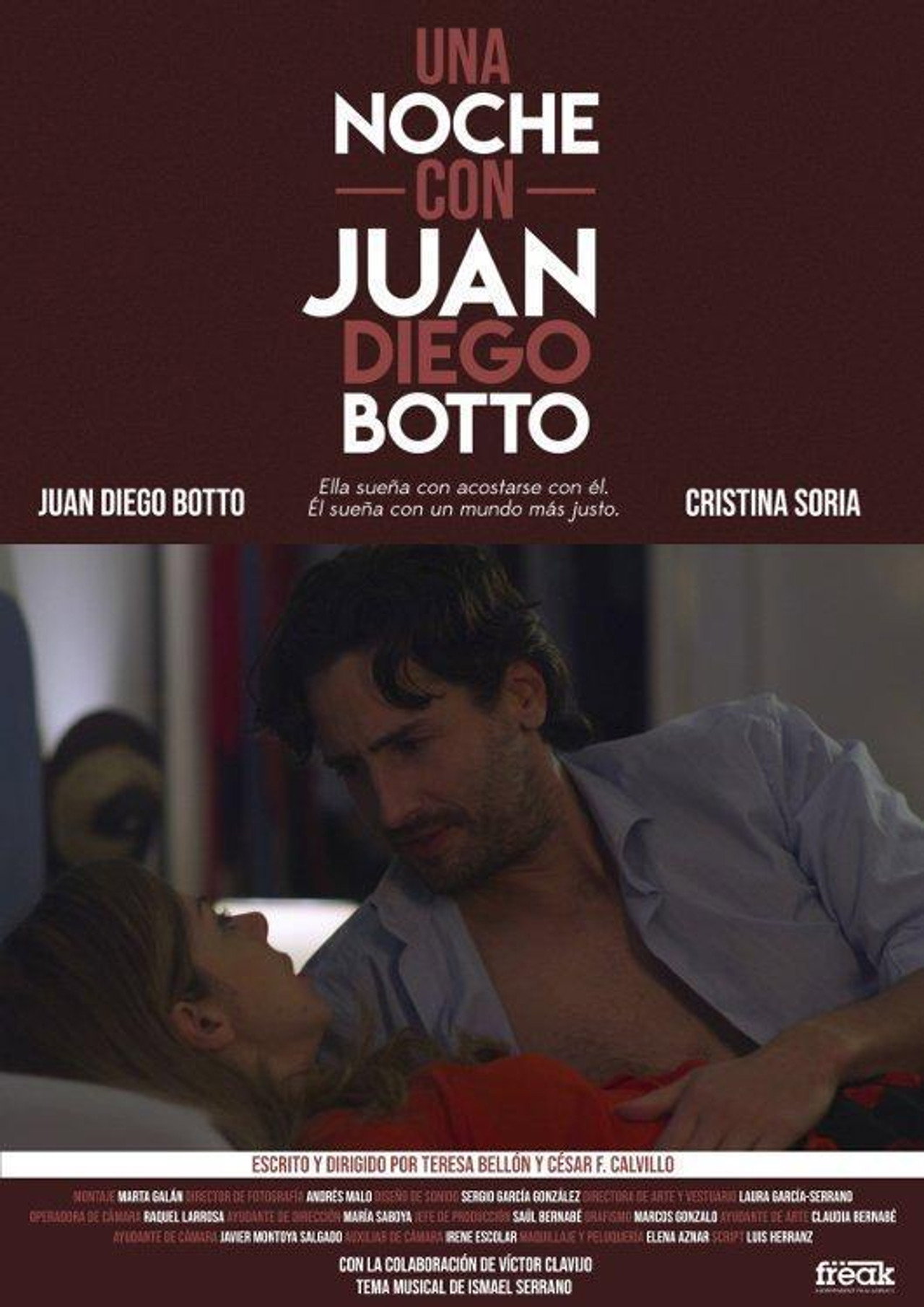 Una noche con Juan Diego Botto filmaffisch