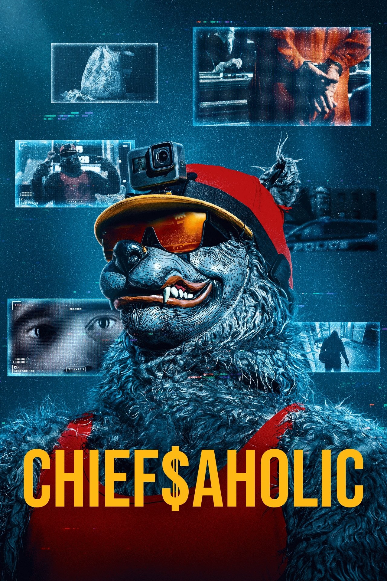 Chiefsaholic: un loup en habit de Chiefs poster