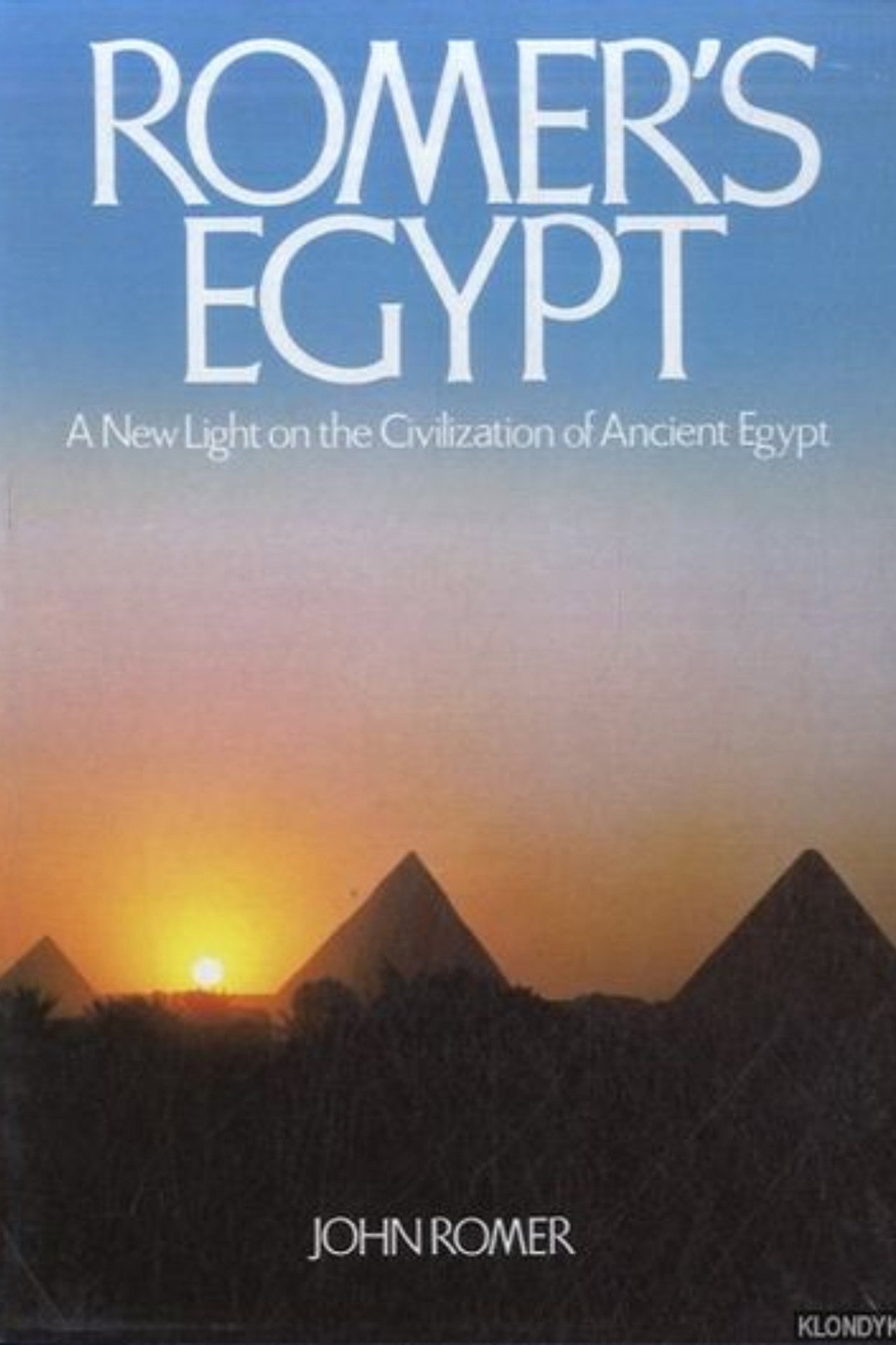 Romer's Egypt Backdrop