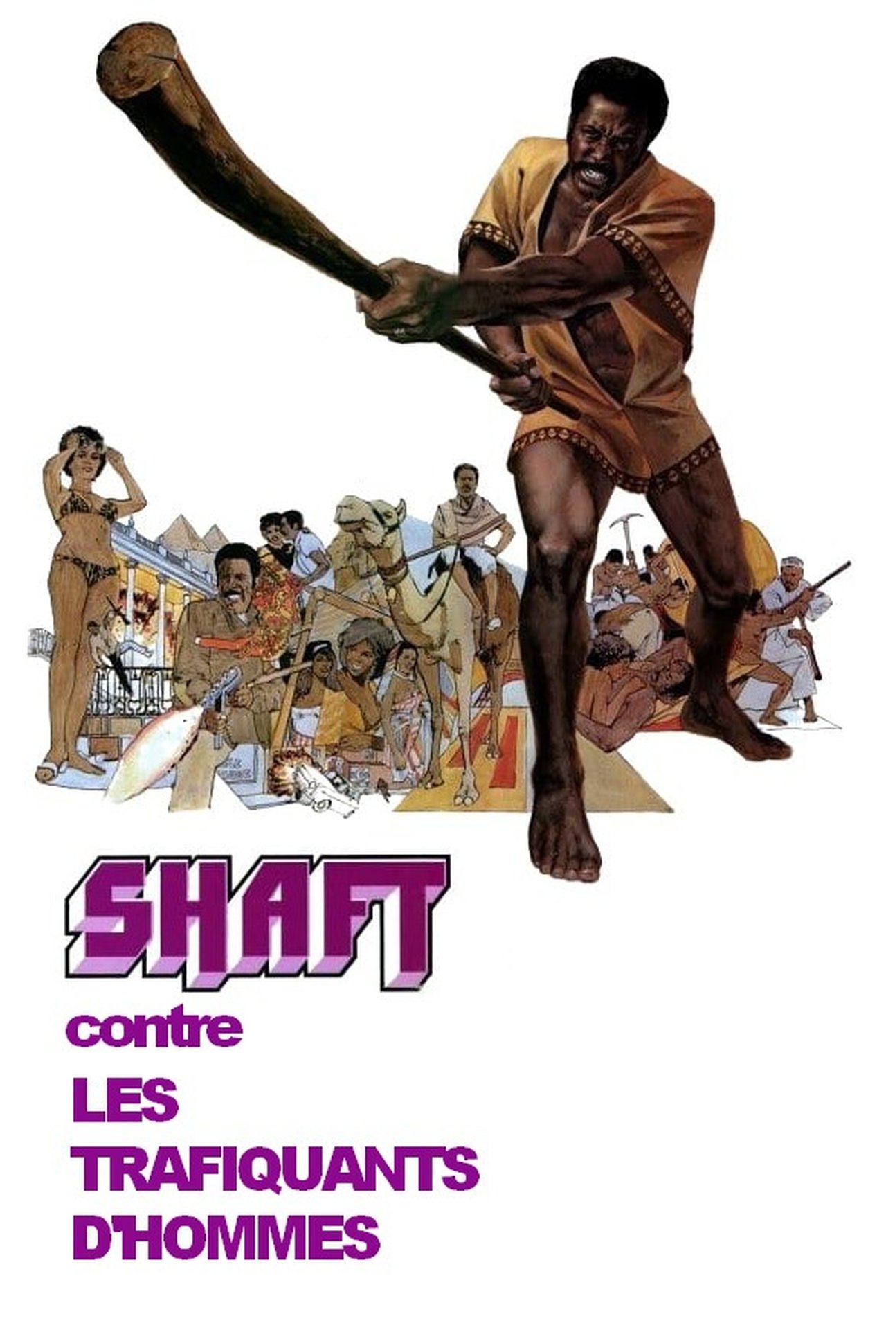 Shaft contre les trafiquants d'hommes poster