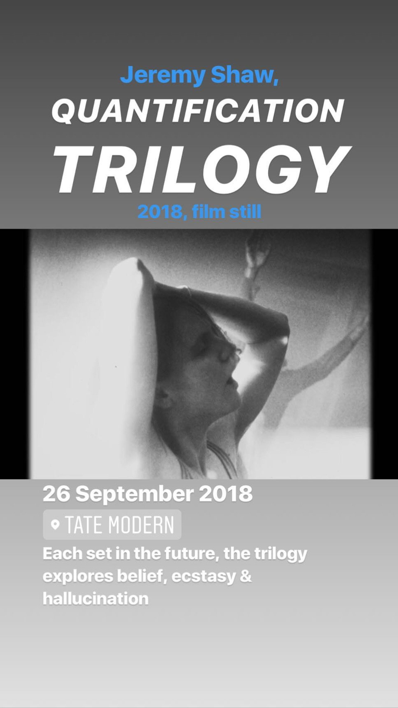 Quantification Trilogy filmaffisch