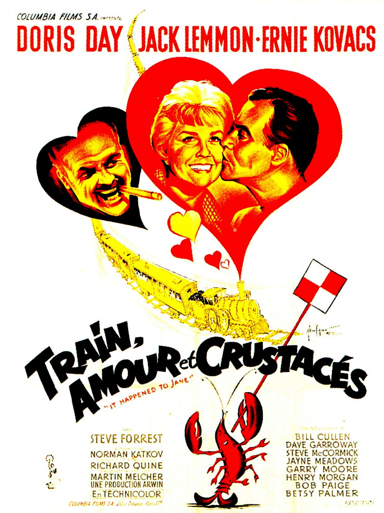 Train, amour et crustacés