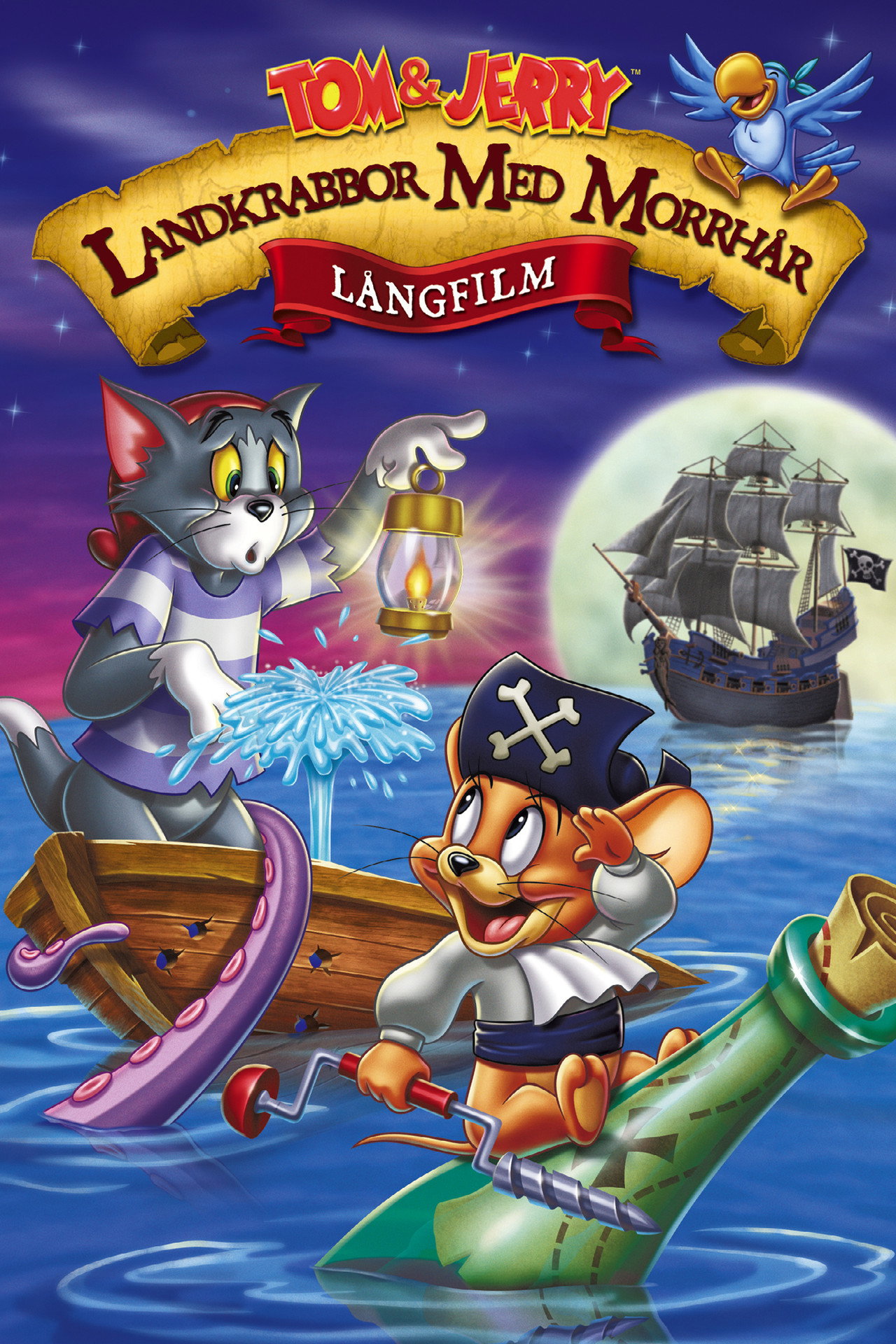 Tom & Jerry: Landkrabbor Med Morrhår filmaffisch