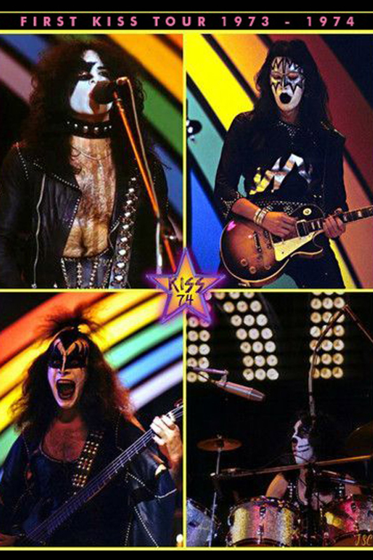 Kiss [1974] Nothin' To Lose Backdrop