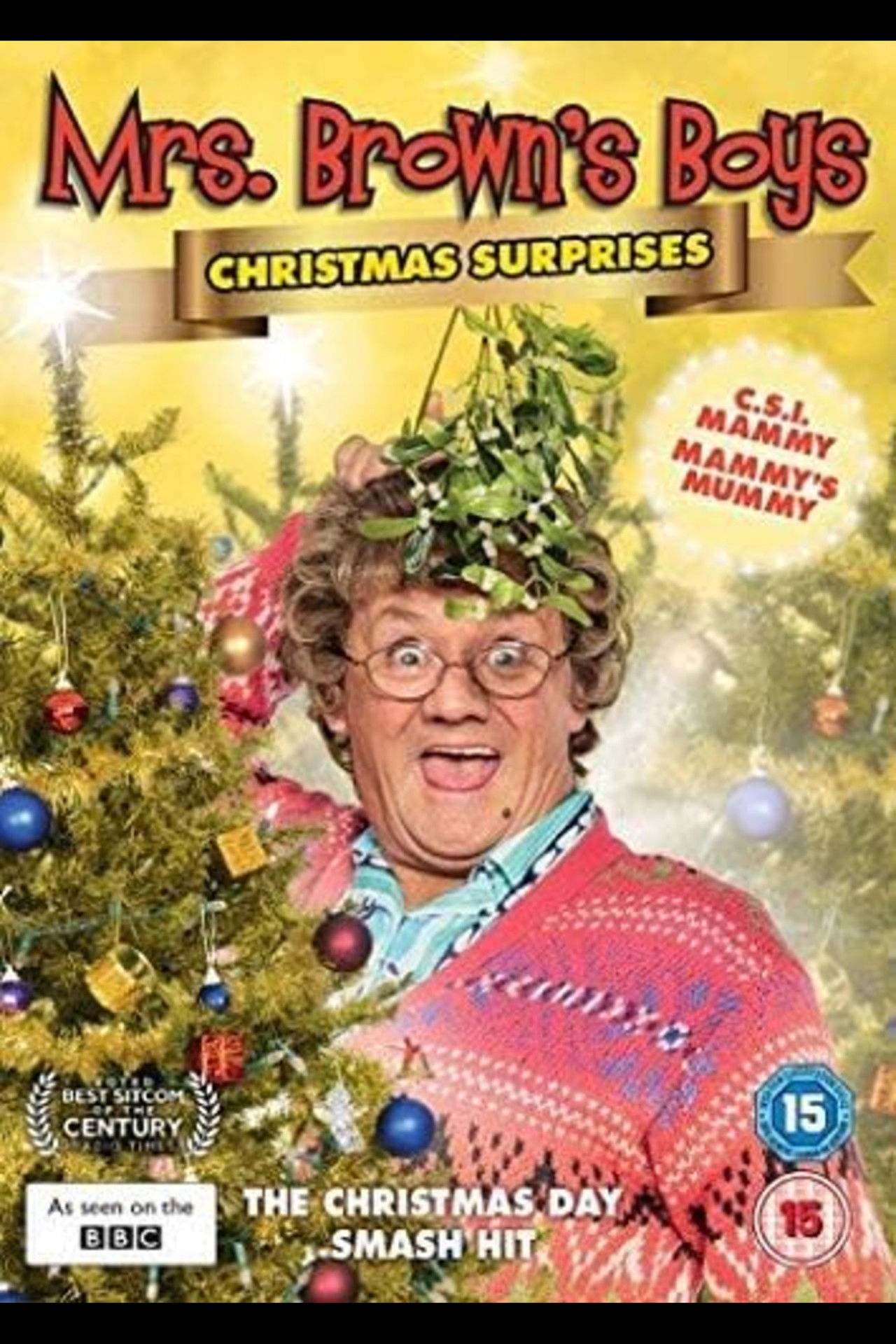 Mrs Brown's Boys Christmas Surprises Backdrop