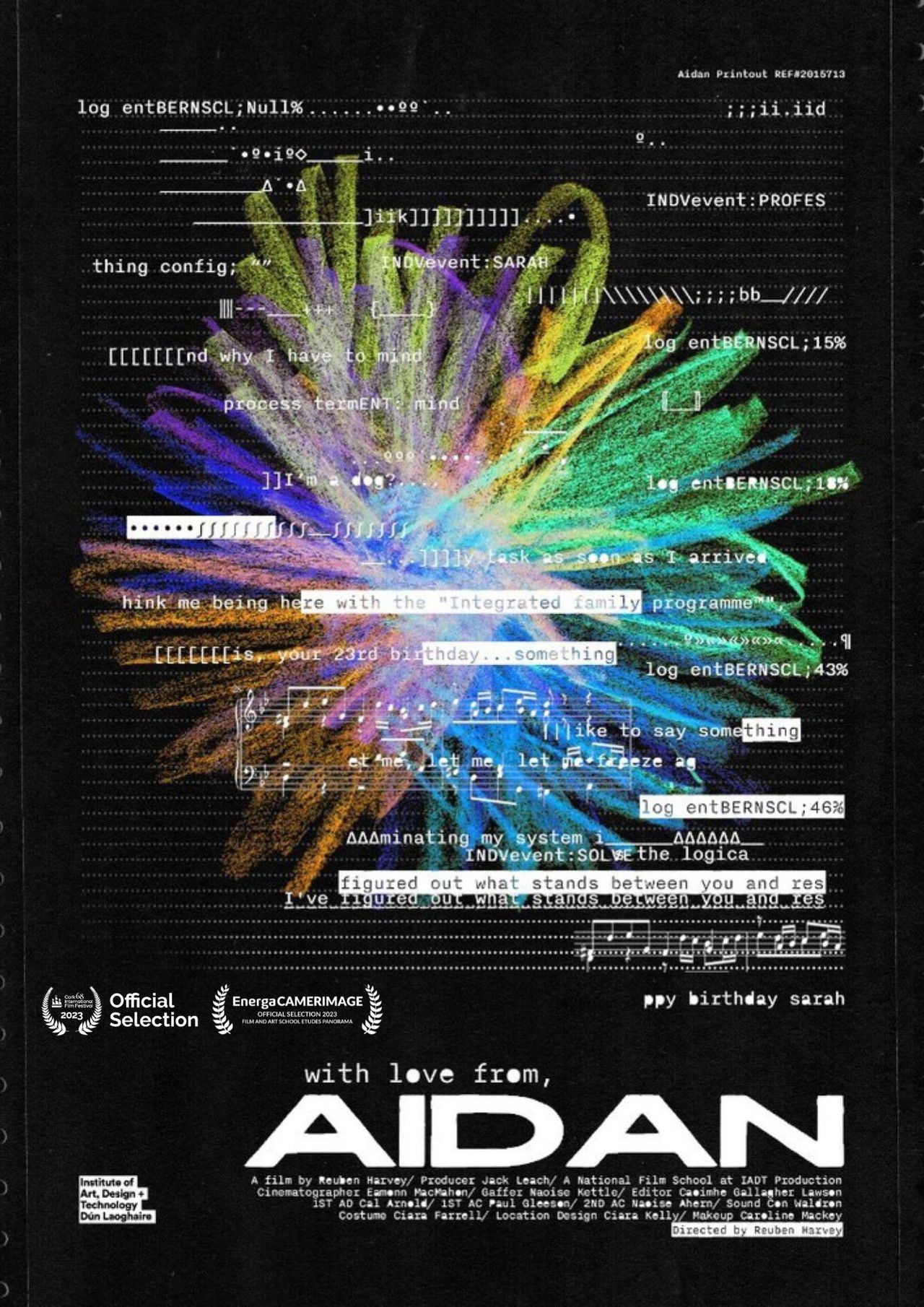 With Love, from AIDAN Backdrop