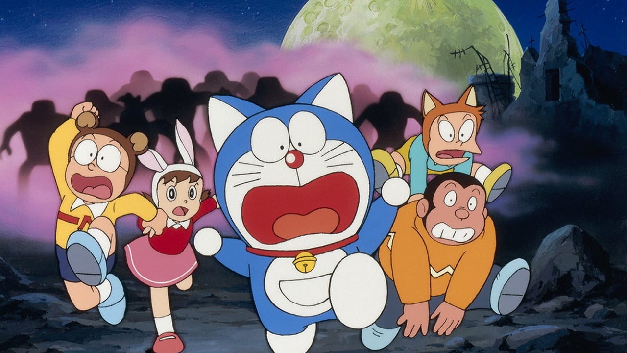 Scen från Doraemon: Nobita and the Animal Planet