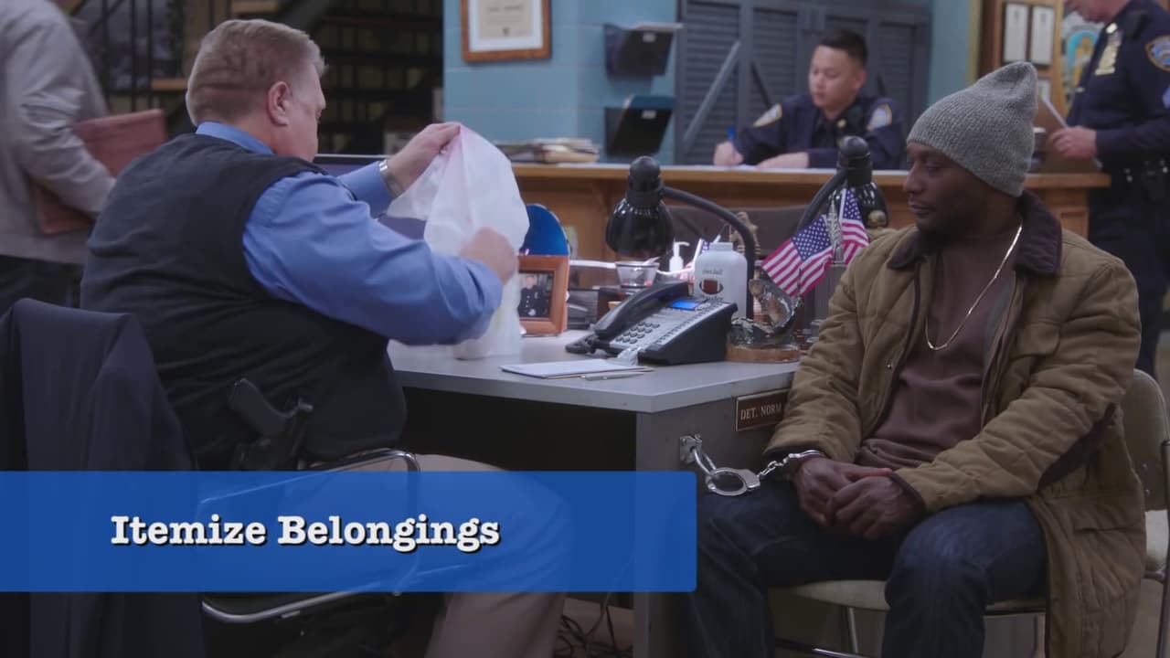 Brooklyn Nine-Nine - Season 0 Episode 4 : Detective Skills with Hitchcock and Scully: Processing the Perp