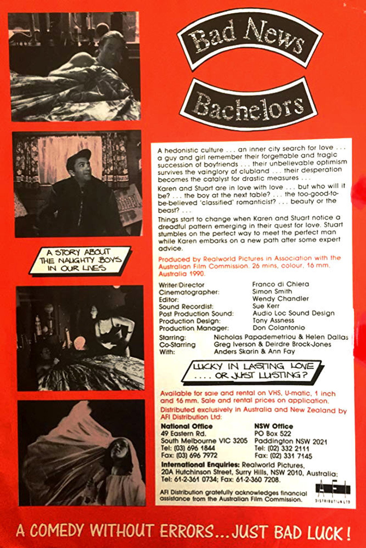 Bad News Bachelors filmaffisch