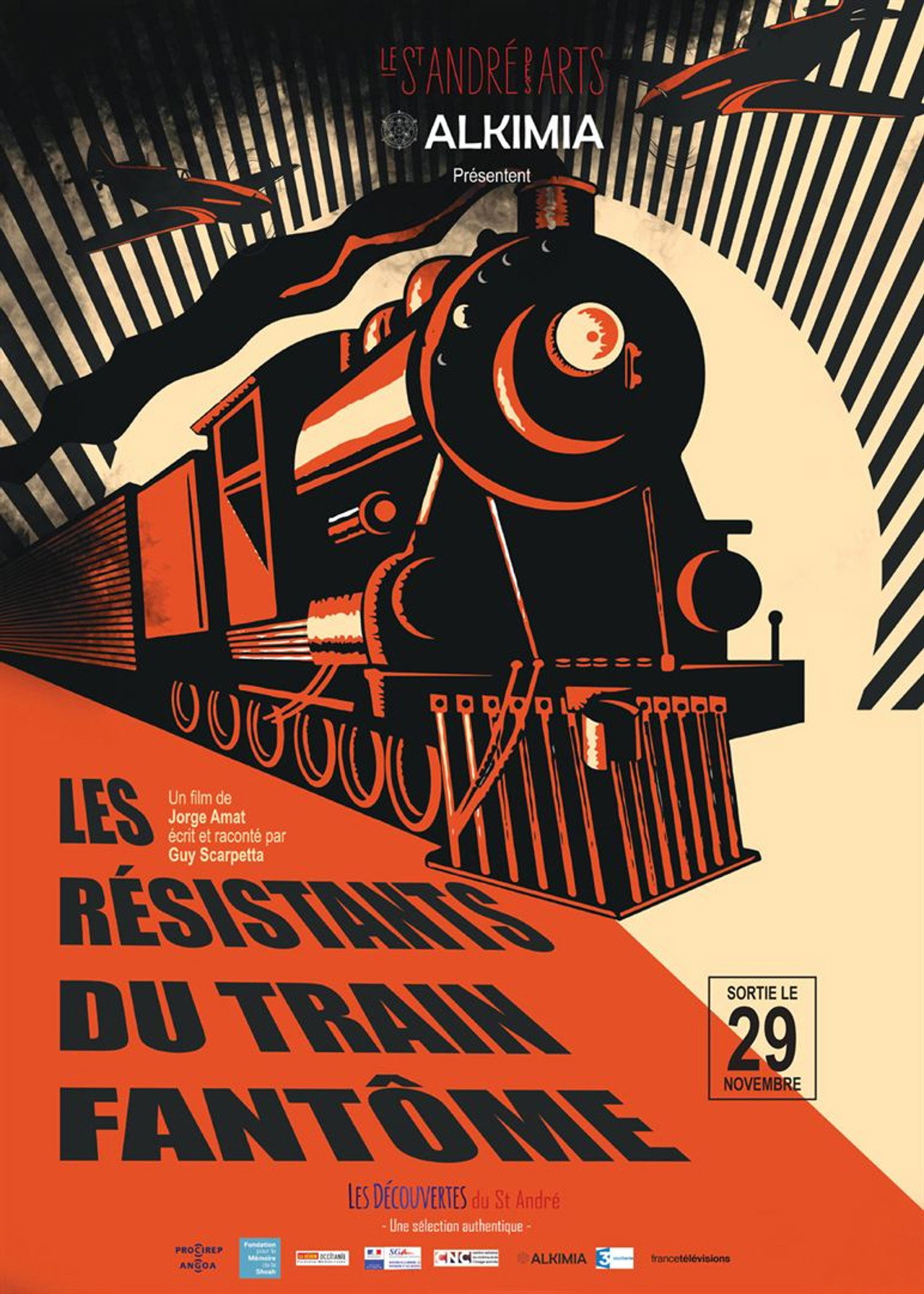 Les Résistants du train fantôme filmaffisch