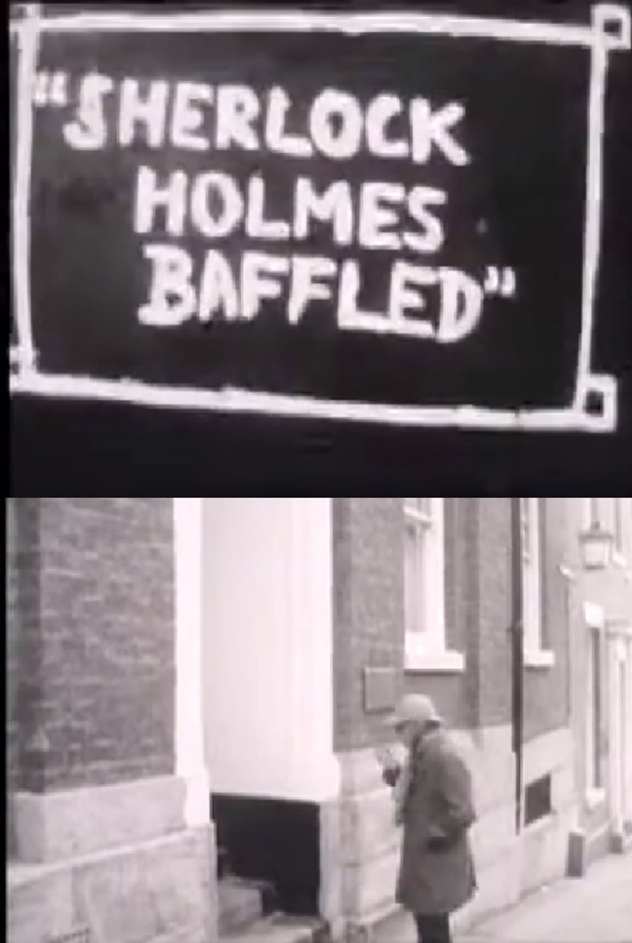 Sherlock Holmes Baffled Backdrop