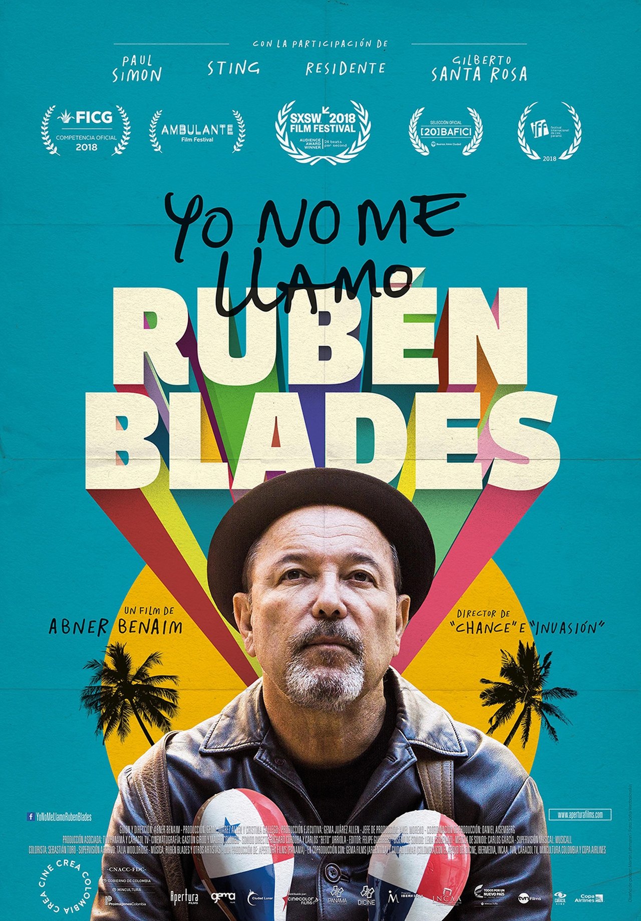 مشاهدة فيلم Ruben Blades Is Not My Name مترجم بدون اعلانات - بوستر