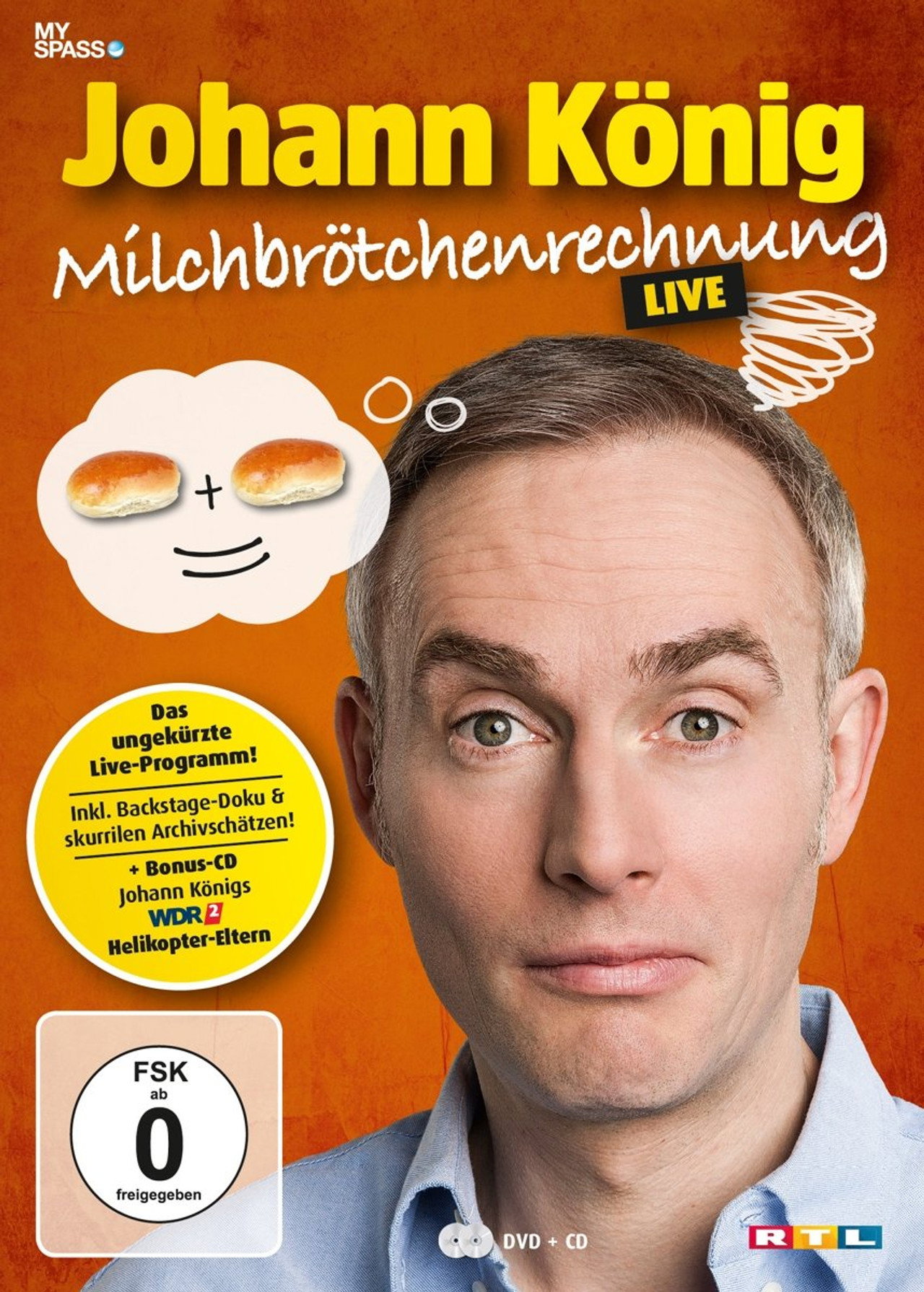 Johann König - Milchbrötchenrechnung - Live! Backdrop