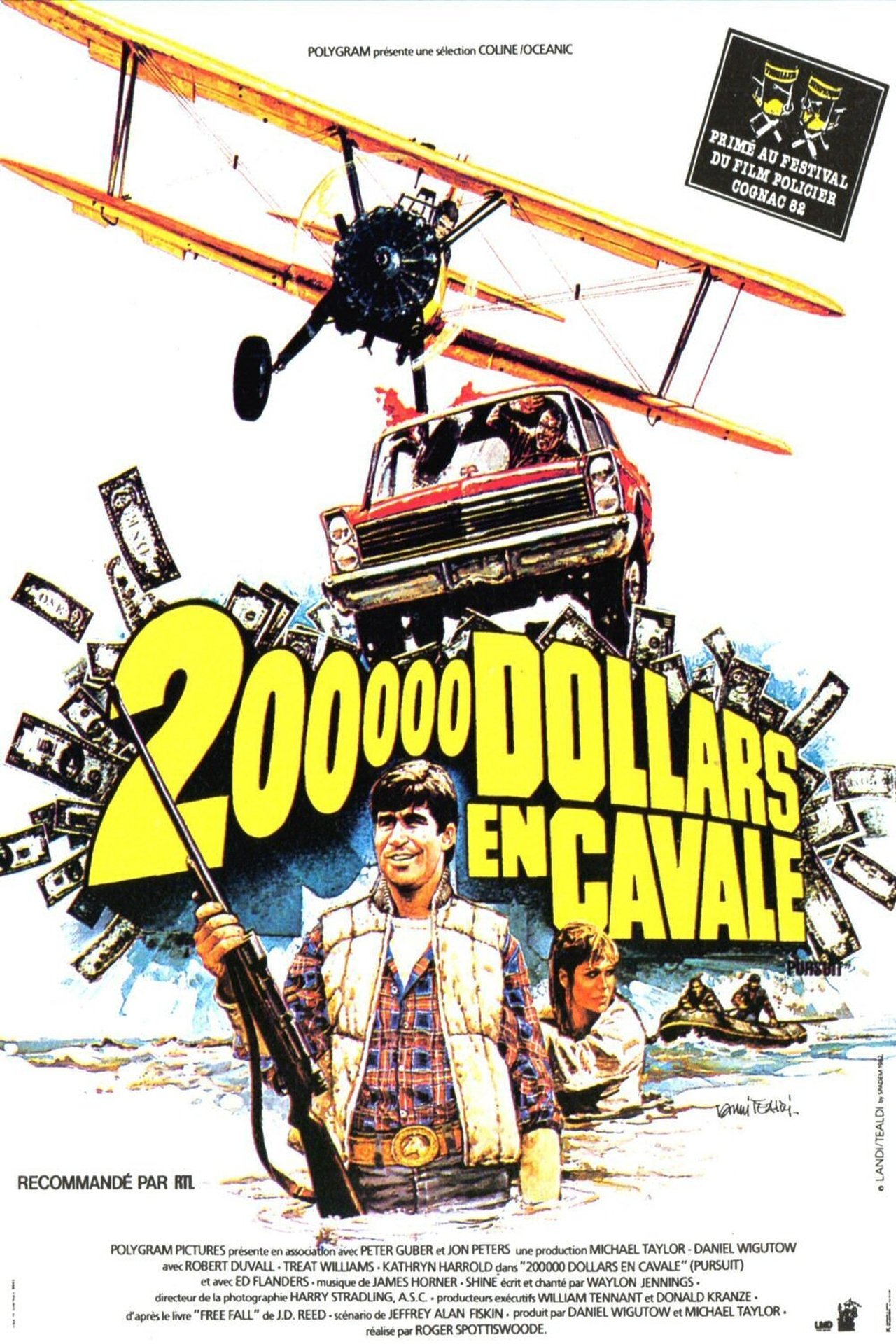 200 000 Dollars en cavale poster