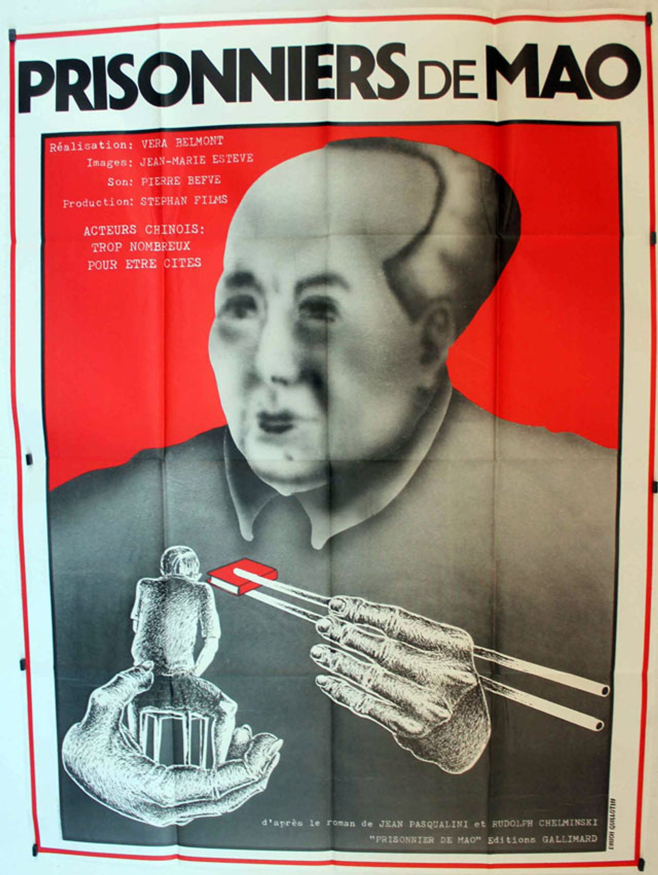 Prisonniers de Mao filmaffisch