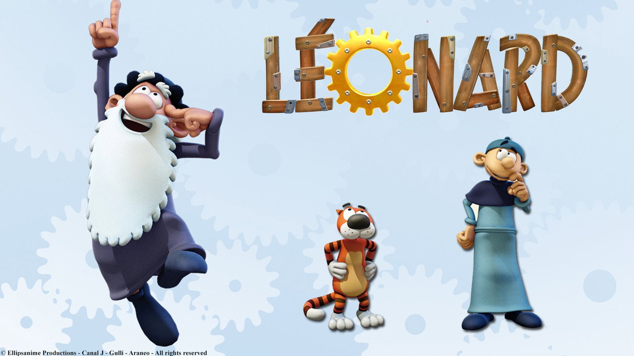 Backdrop for Léonard est un génie