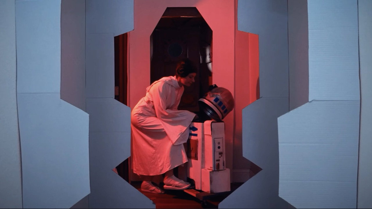 Cardboard Star Wars: A New Hope still 3