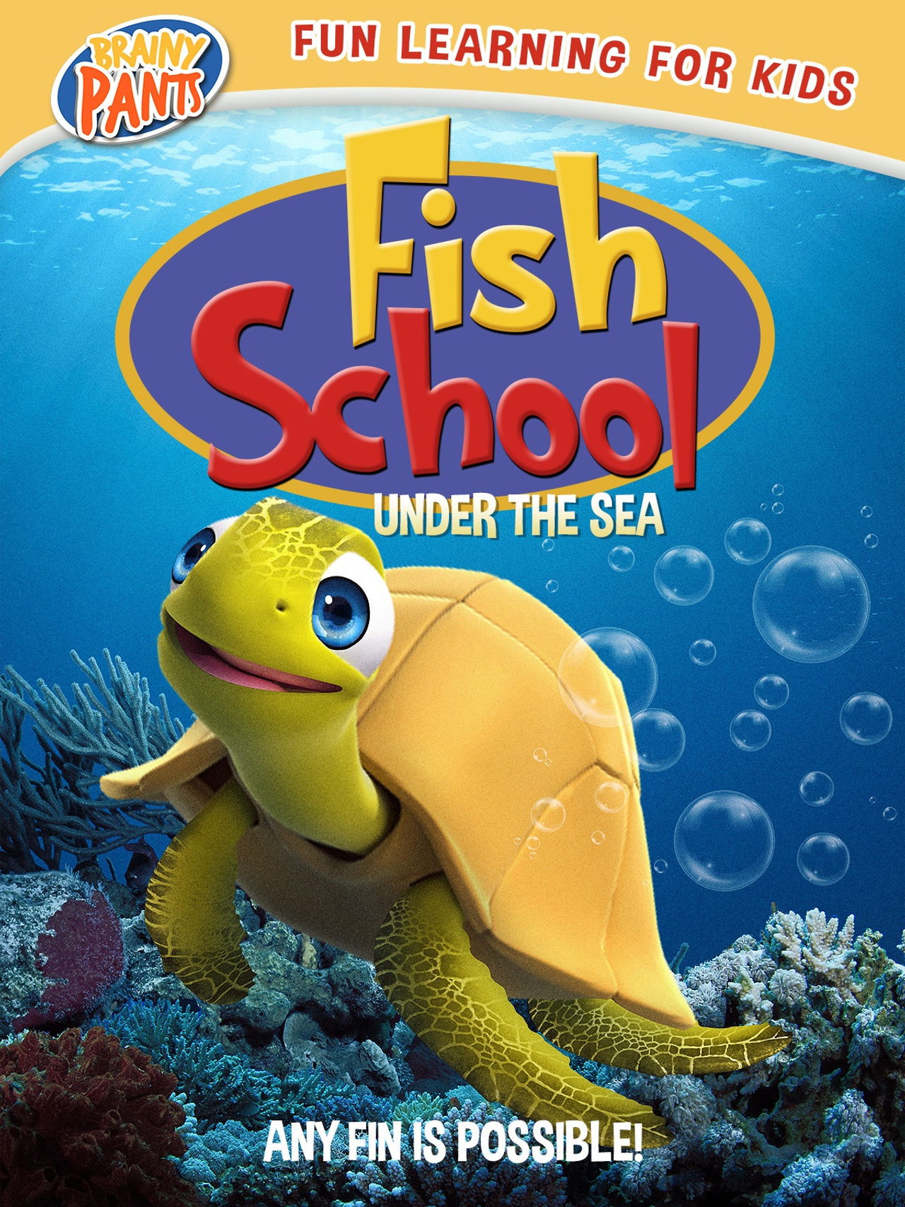 Fish School: Under the Sea Backdrop