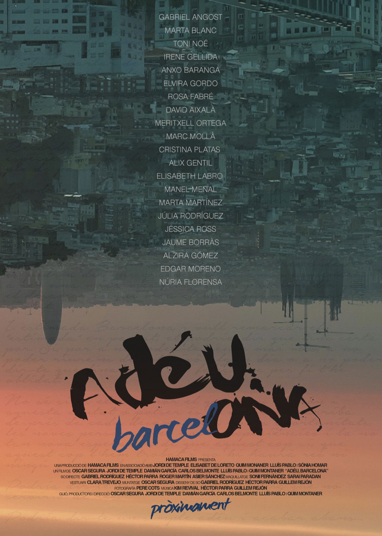 Adéu, Barcelona Backdrop