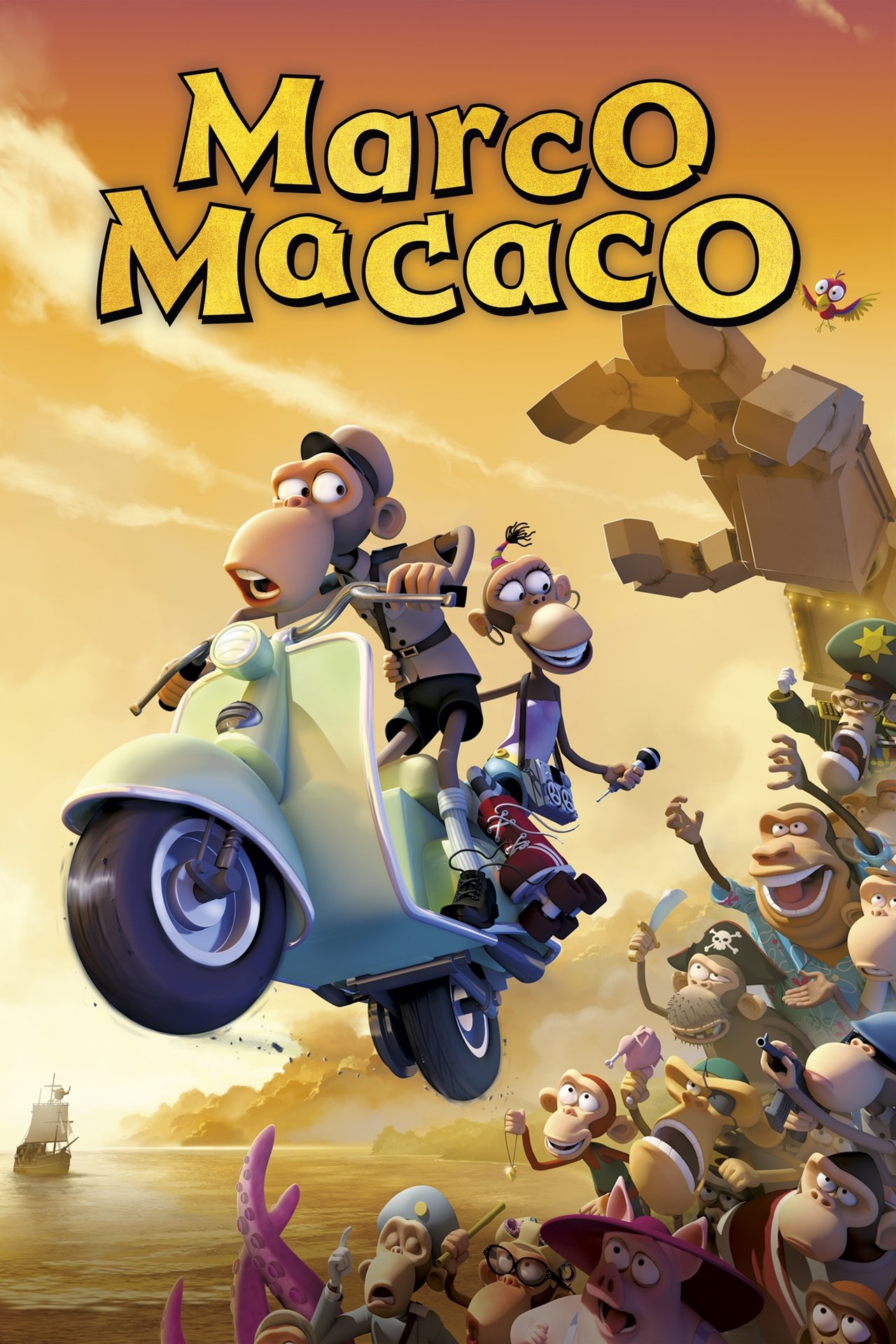 Marco Macaco et l’Île aux Pirates poster