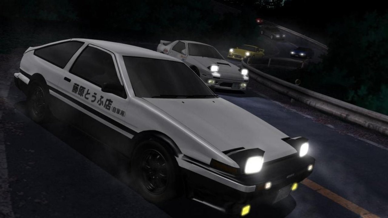 Behind the scenes from Initial D