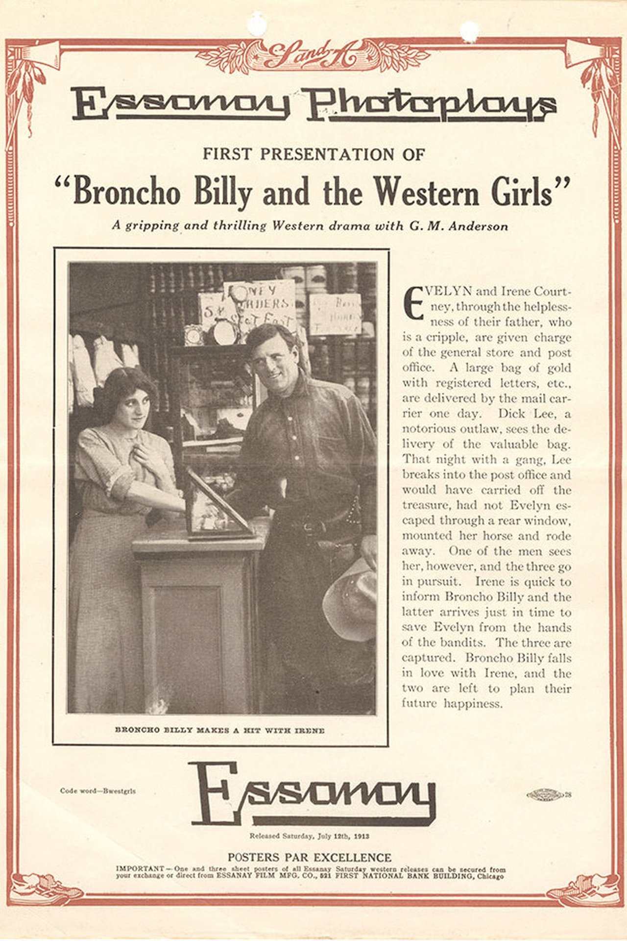 Broncho Billy and the Western Girls