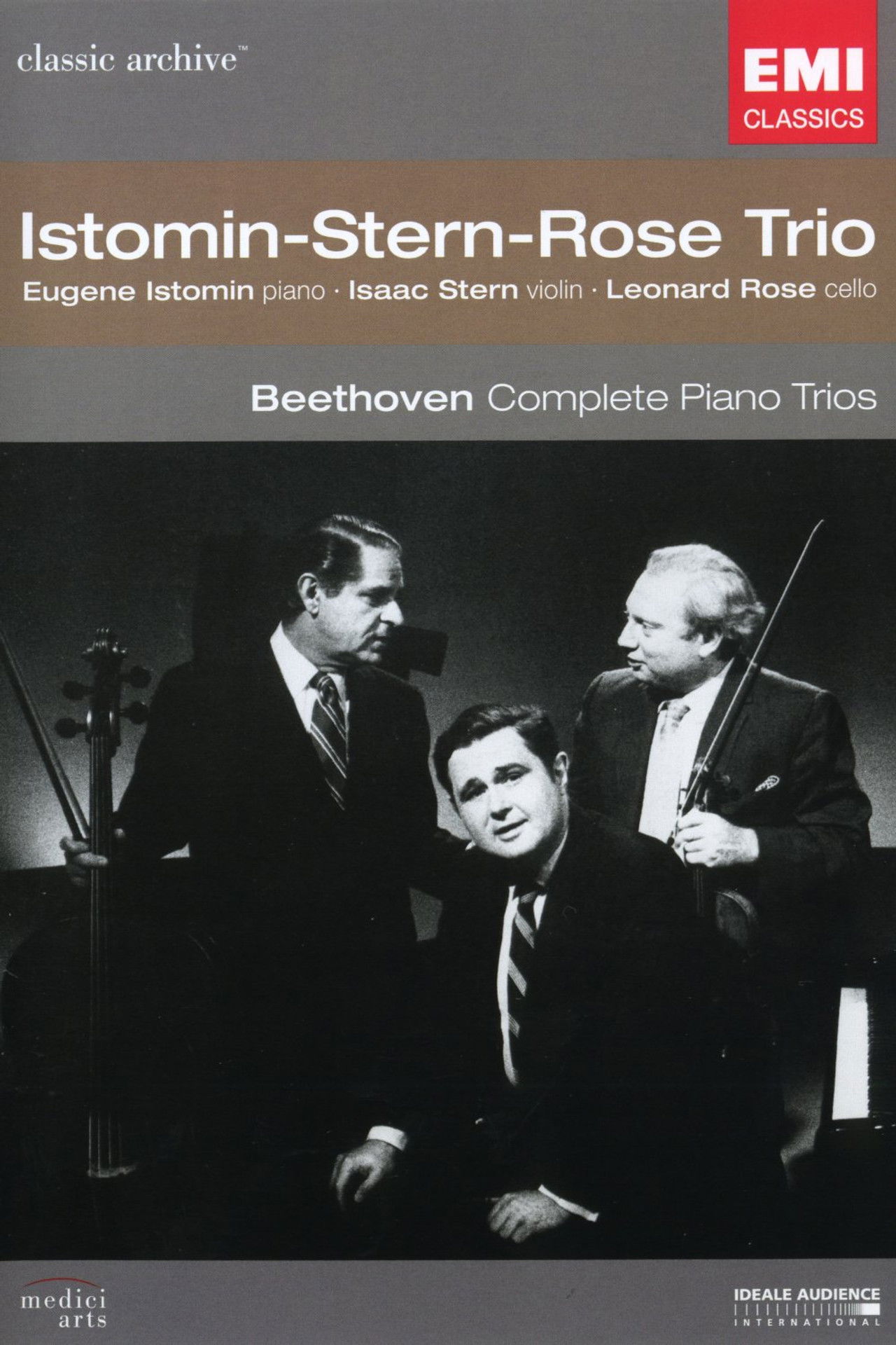Classic Archive: Istomin/Stern/Rose Trio - Beethoven: Complete Piano Trios Backdrop