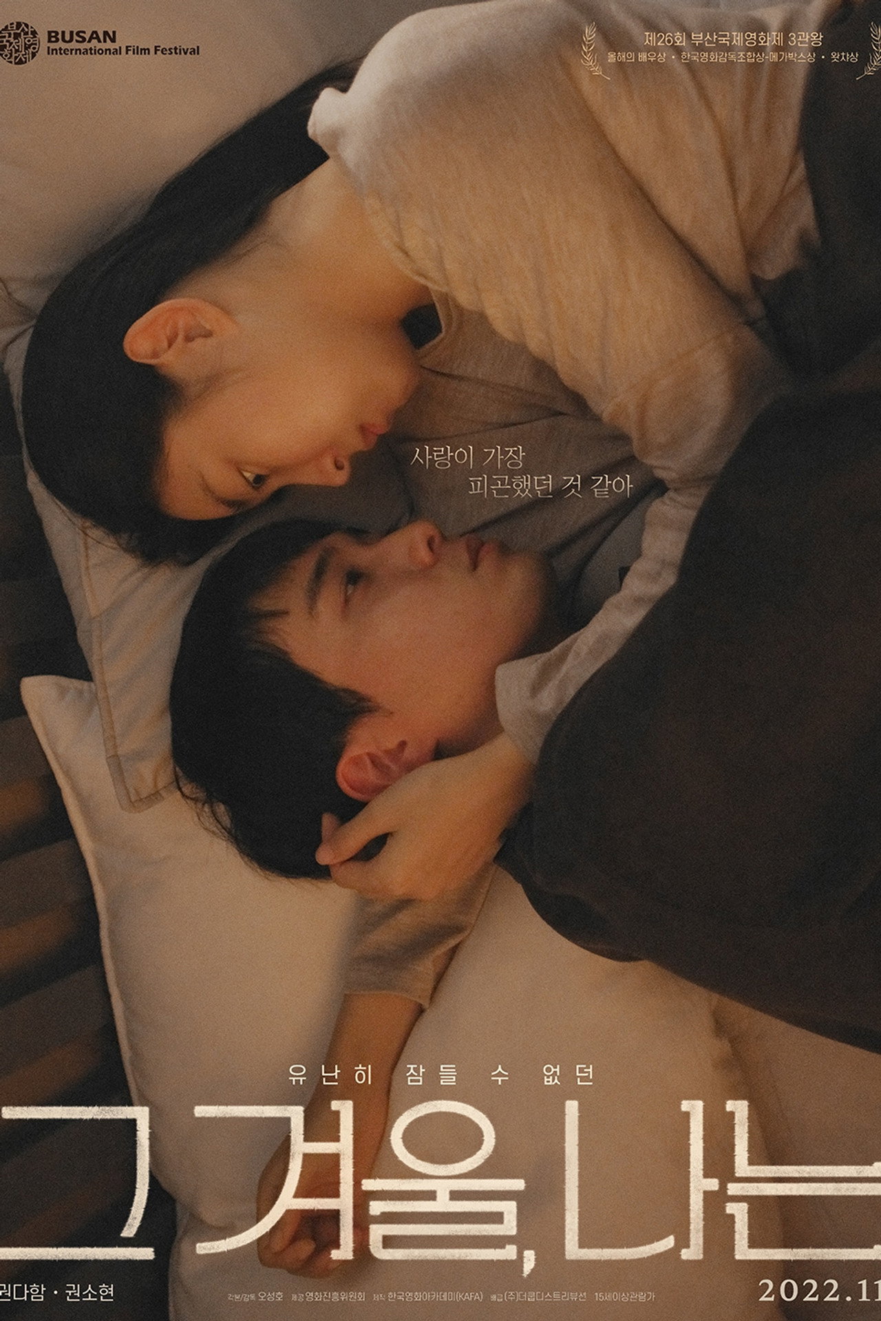 그 겨울, 나는 filmaffisch