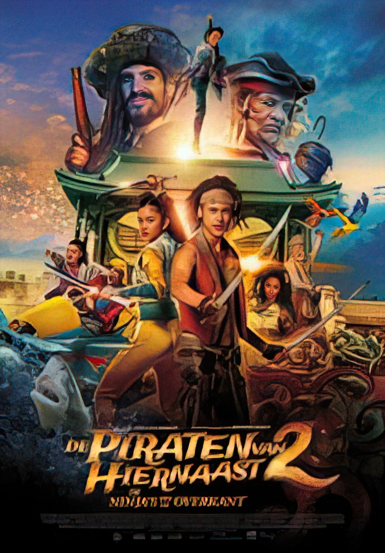 مشاهدة فيلم Pirates Down the Street II: The Ninjas from Across مترجم بدون اعلانات - بوستر