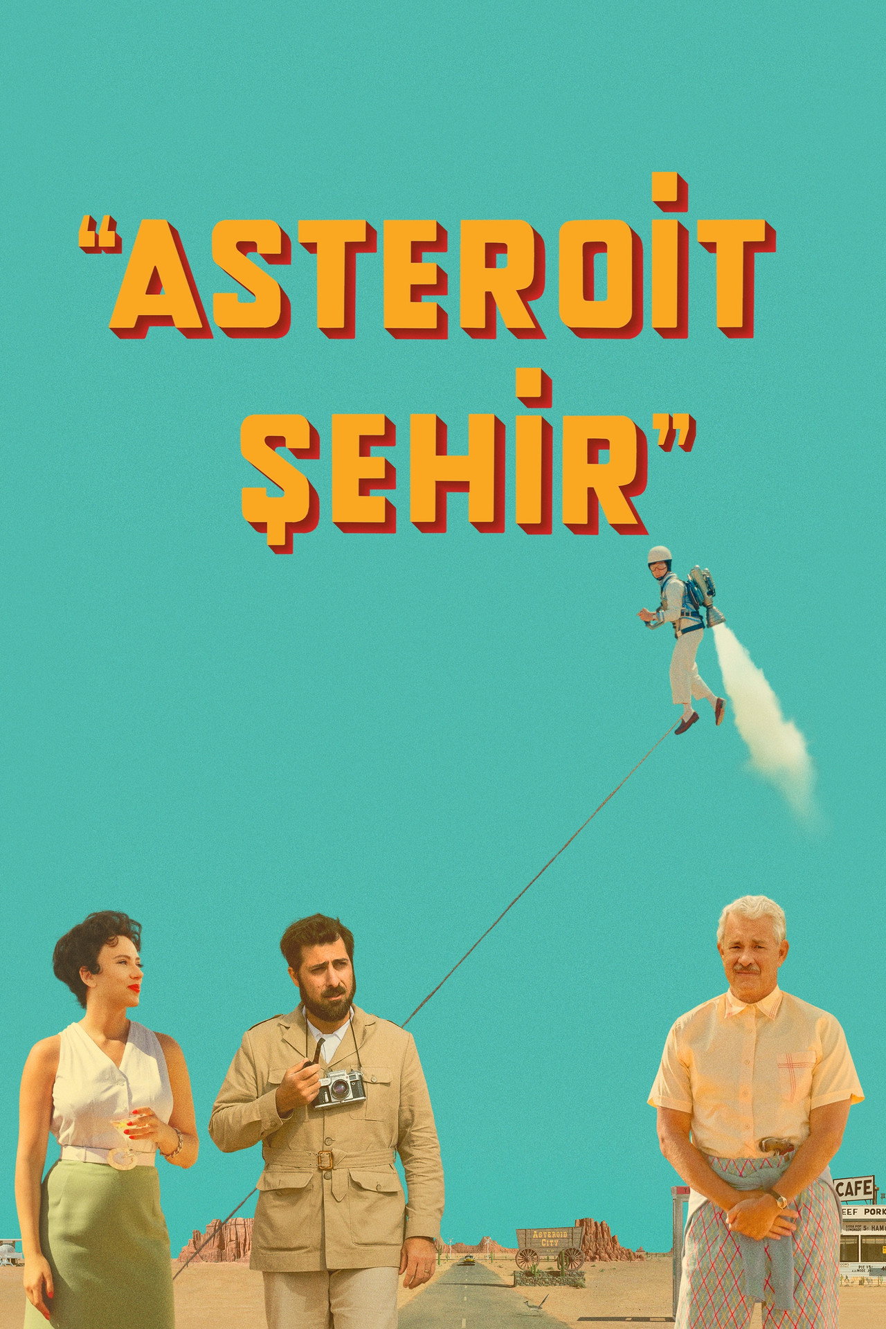 Asteroit Şehir Poster