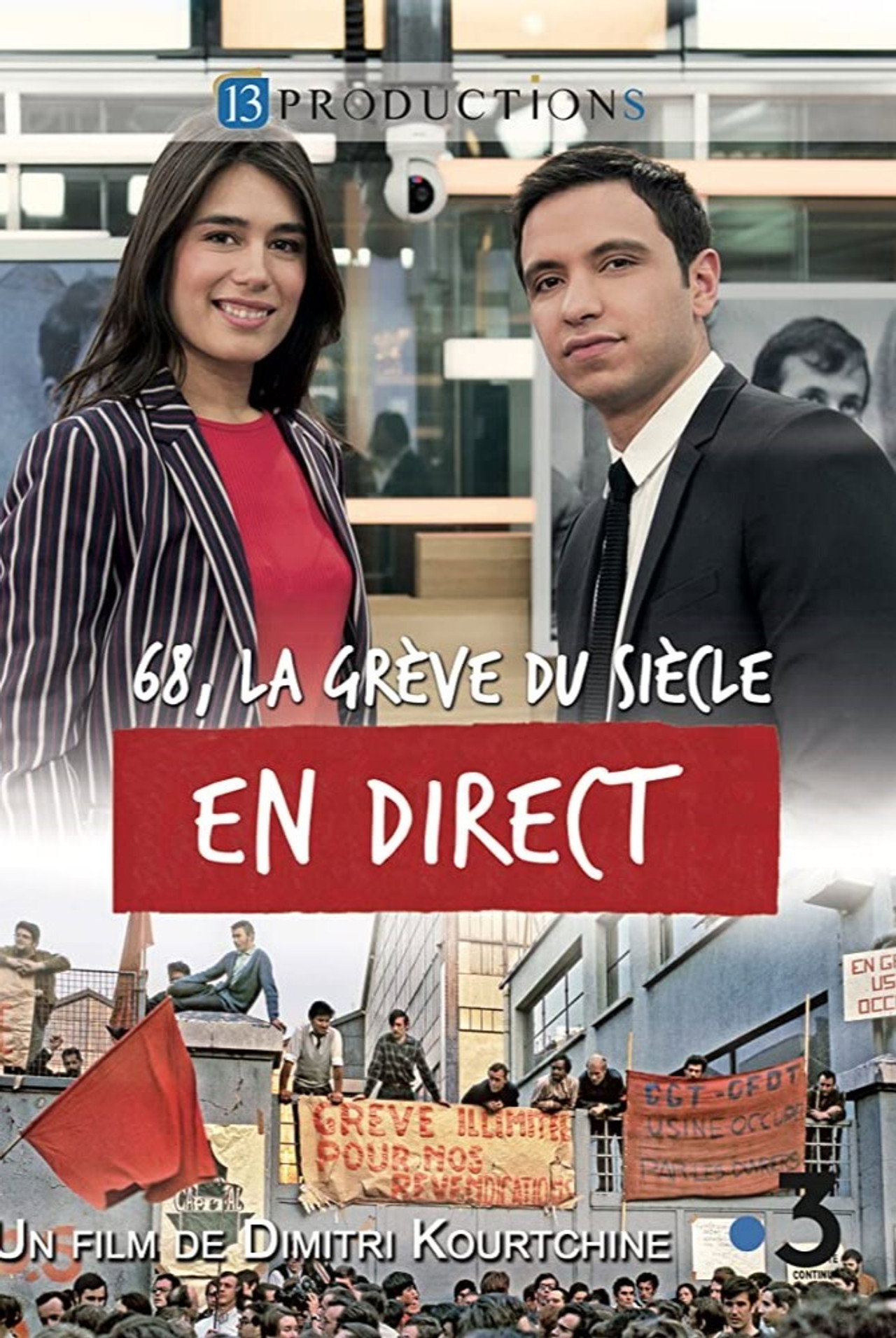68, la Grève du Siècle en Direct filmaffisch