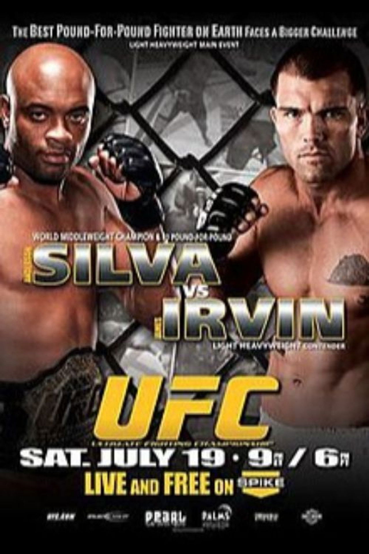 UFC Fight Night 14: Silva vs. Irvin Backdrop