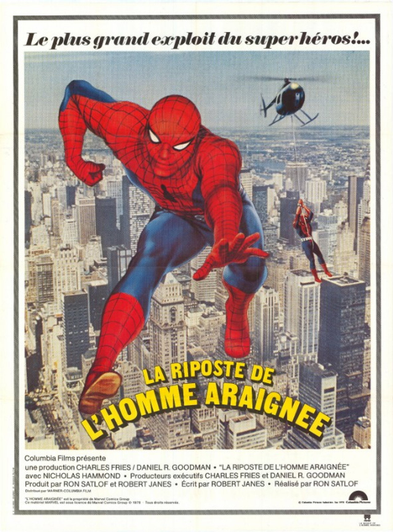 La Riposte de l'homme-araignée poster
