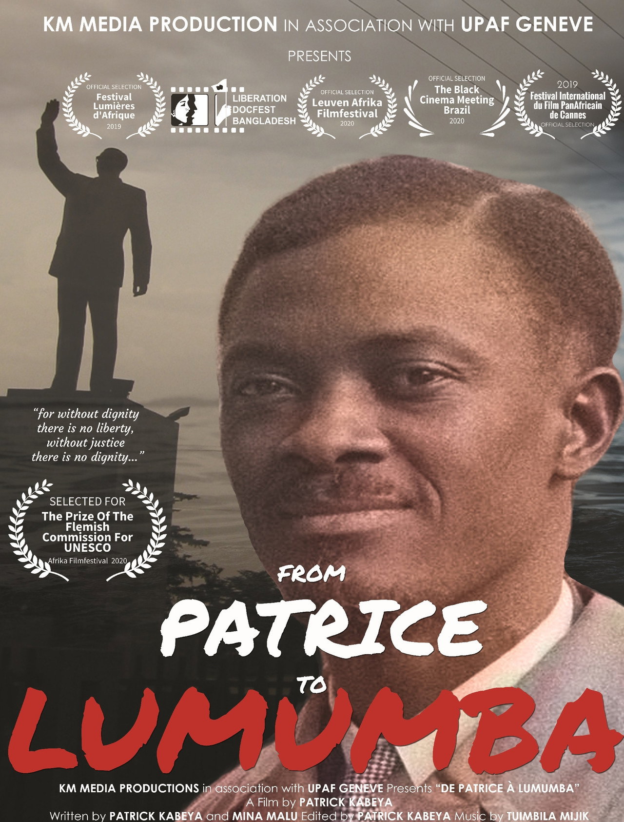 De Patrice à Lumumba filmaffisch