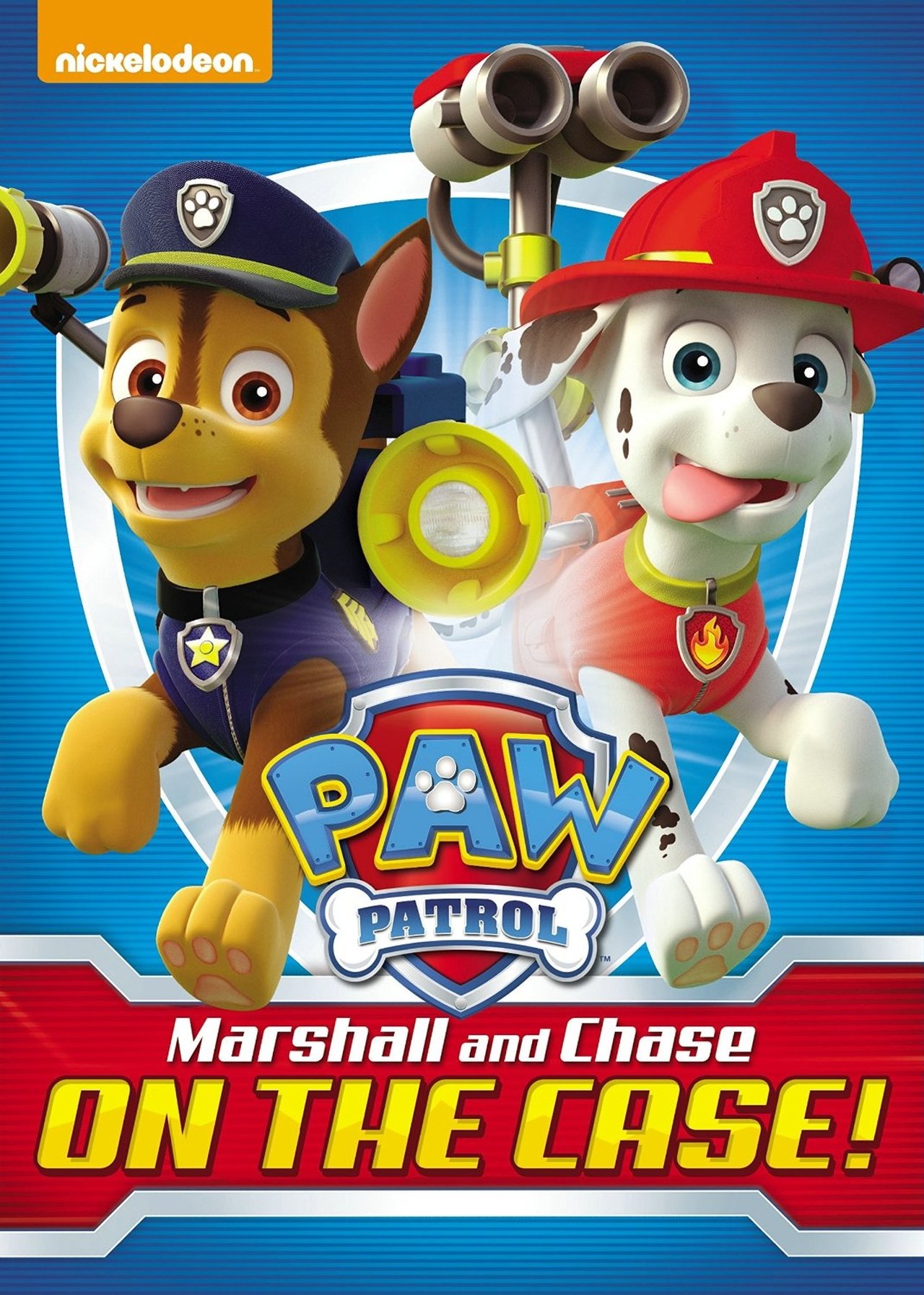Patrulla Paw: Marshall dhe Chase në Rastin backdrop