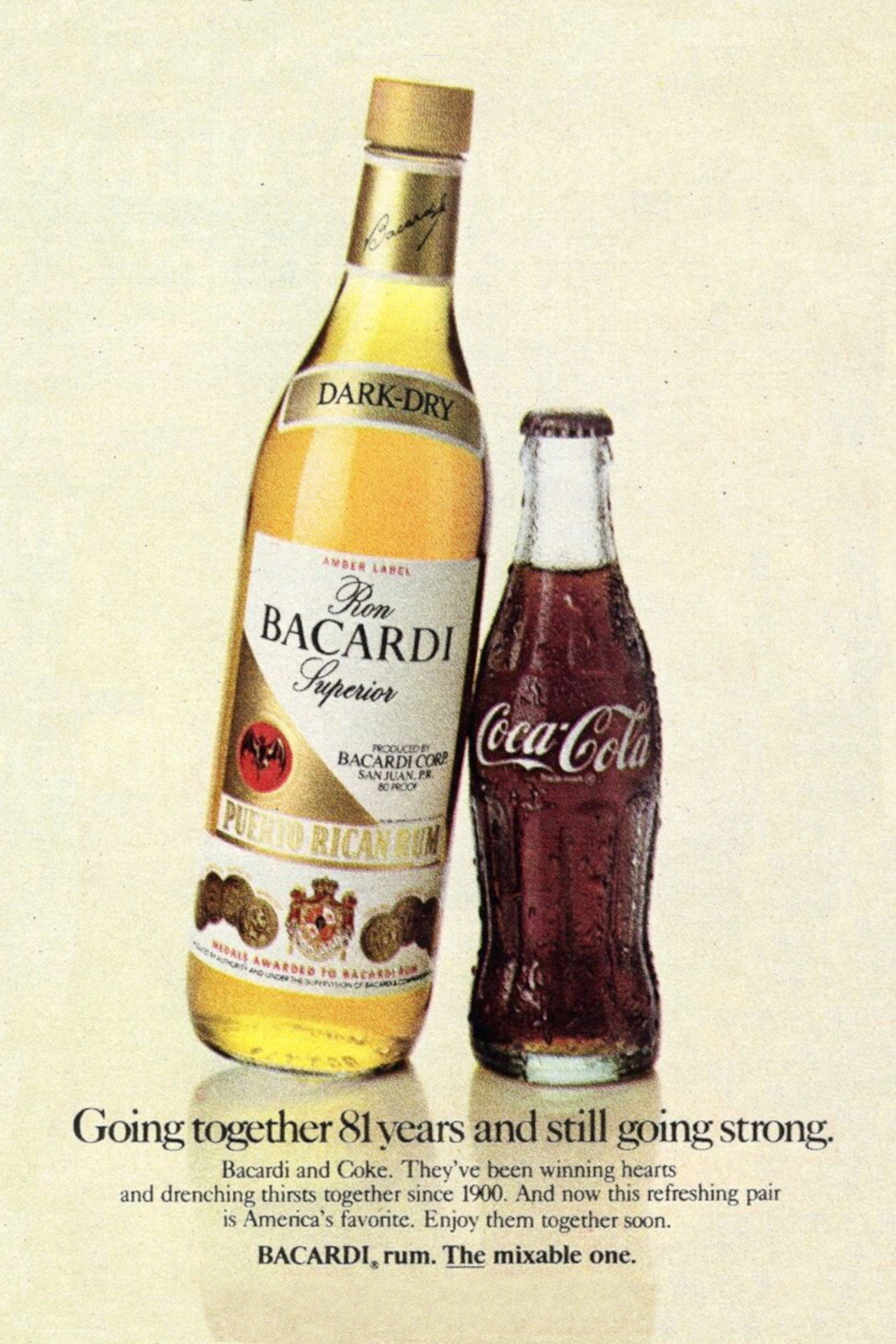 Bacardi and Coke Bonanza ‘81 filmaffisch
