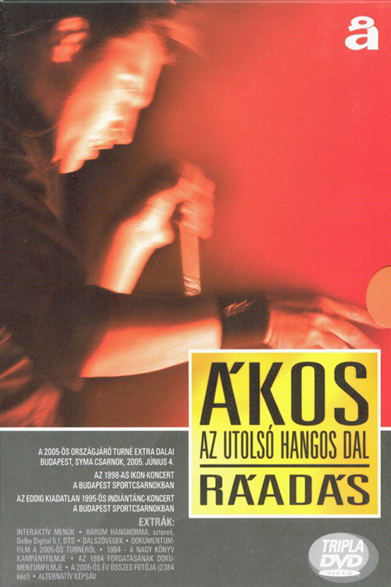 Ákos: Az utolsó hangos dal ráadás turné – plakát 1