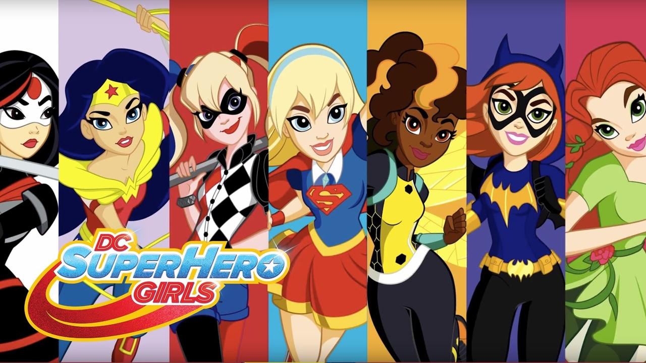 DC Super Hero Girls background