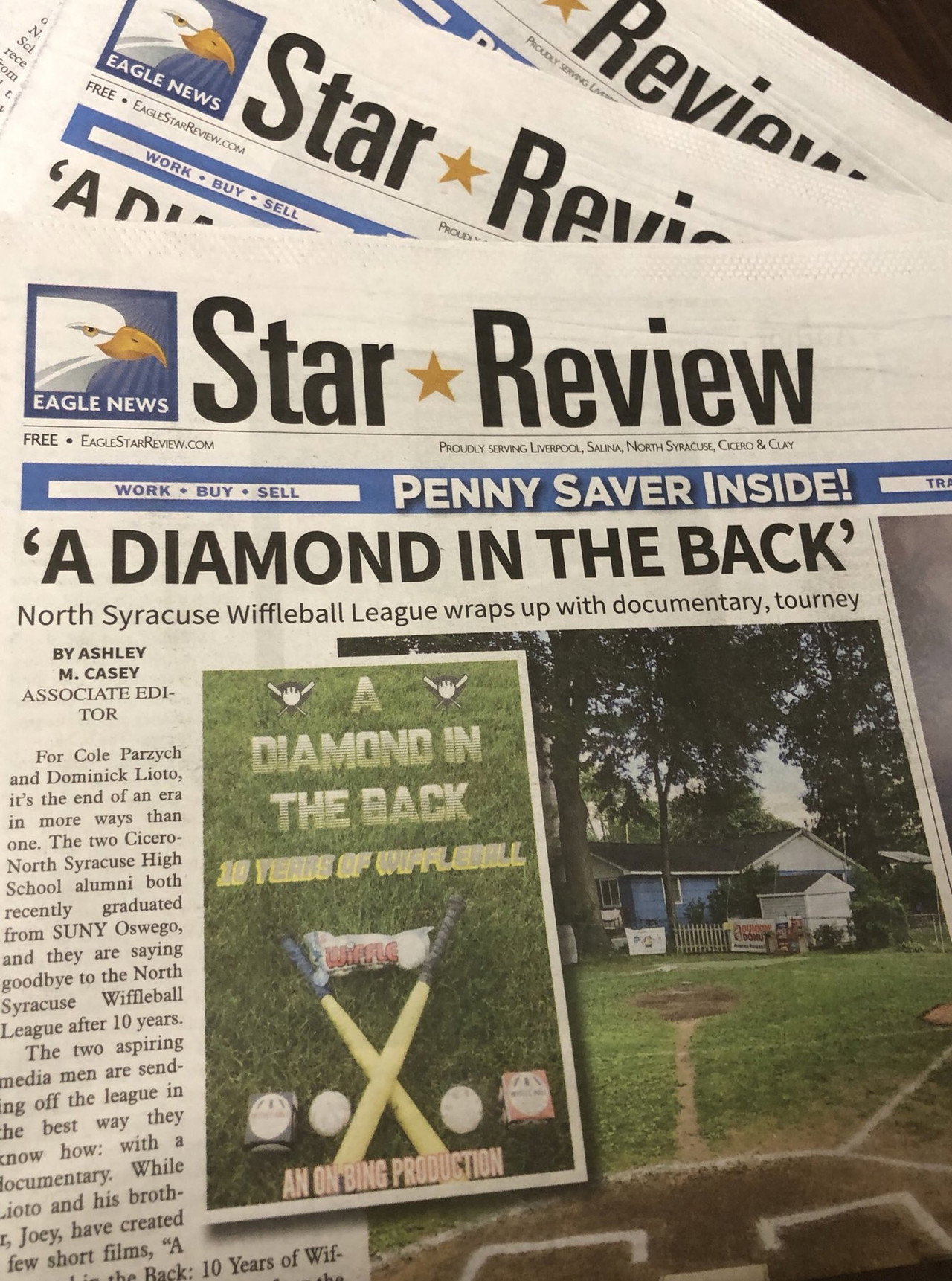 A Diamond in the Back: 10 Years of Wiffleball filmaffisch