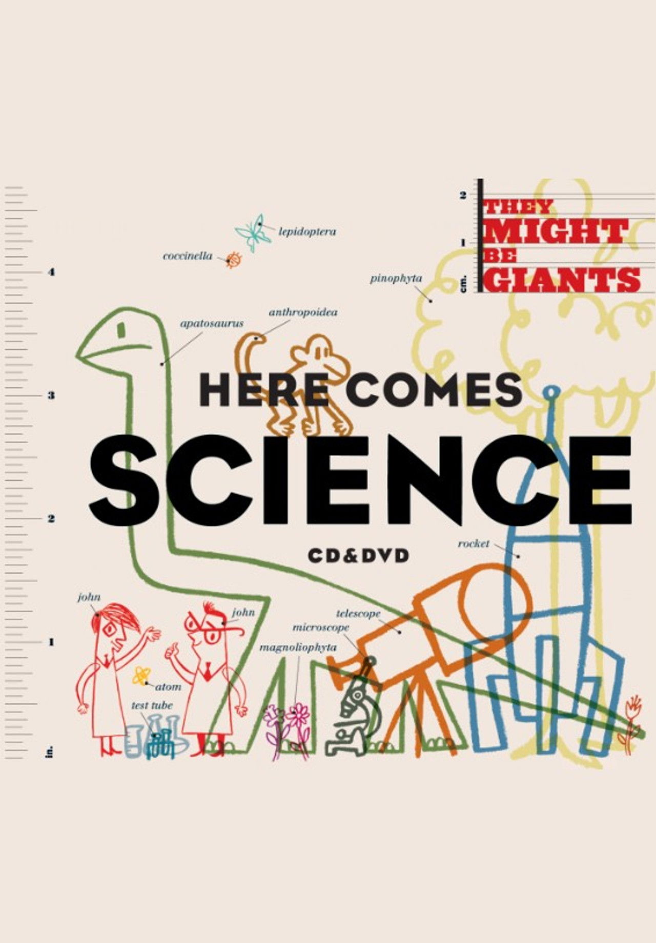 Here Comes Science Backdrop