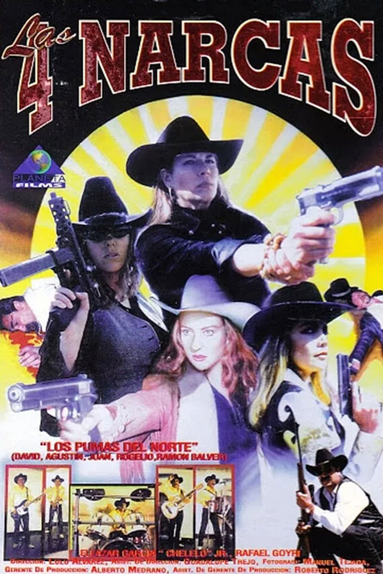 Las Cuatro Narcas Backdrop