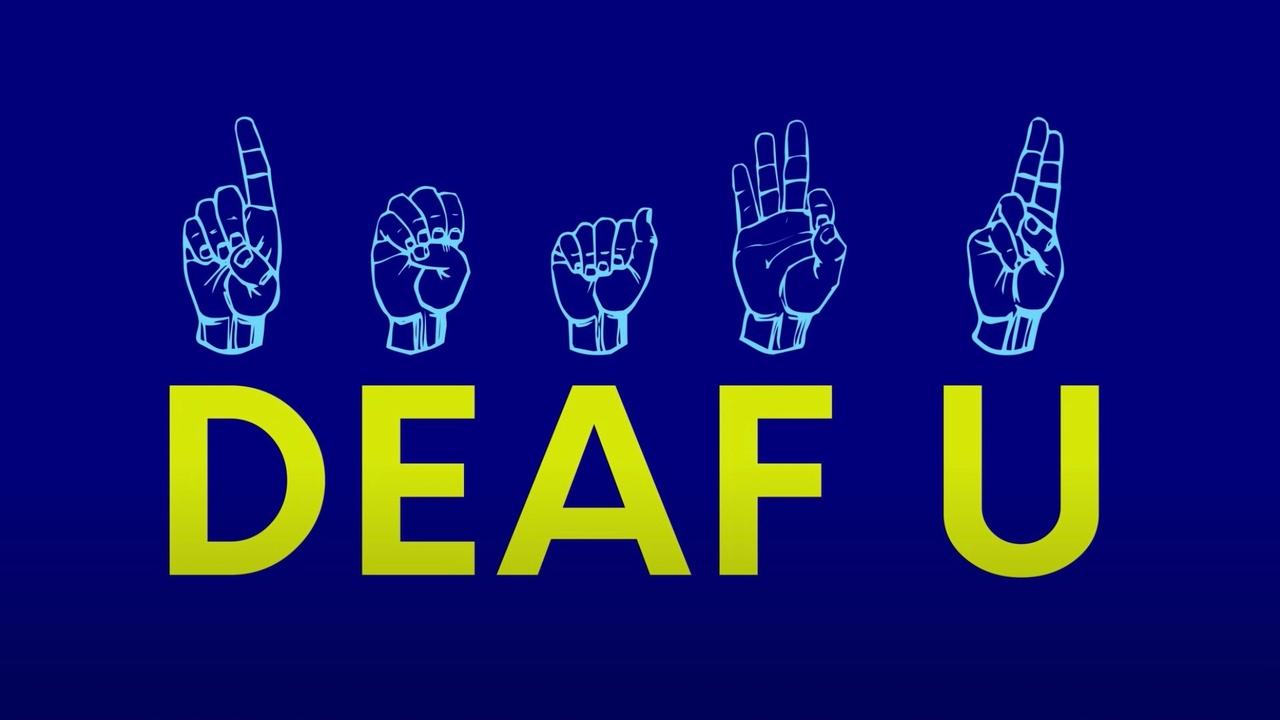 Deaf U background