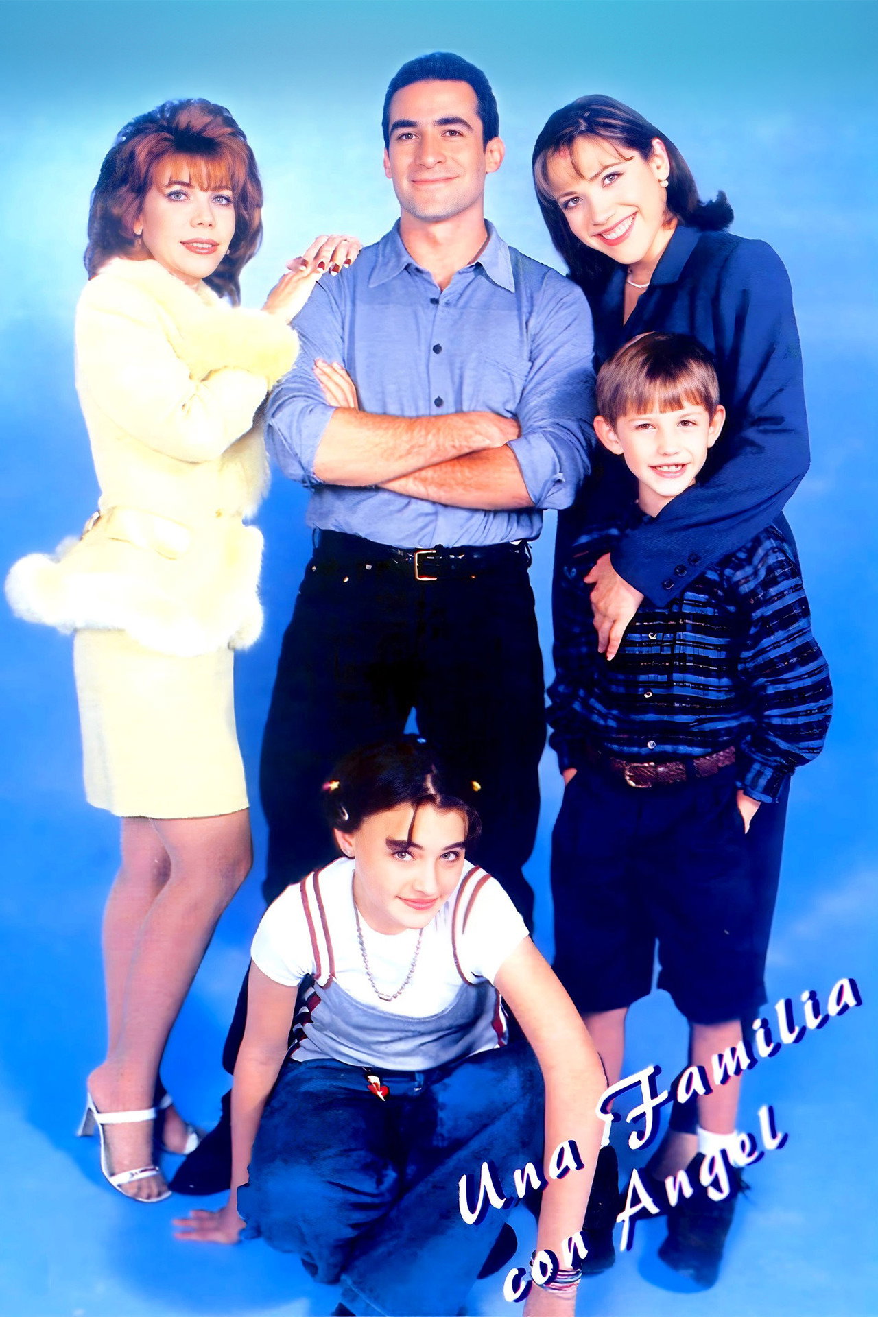 Una familia con Ángel affisch