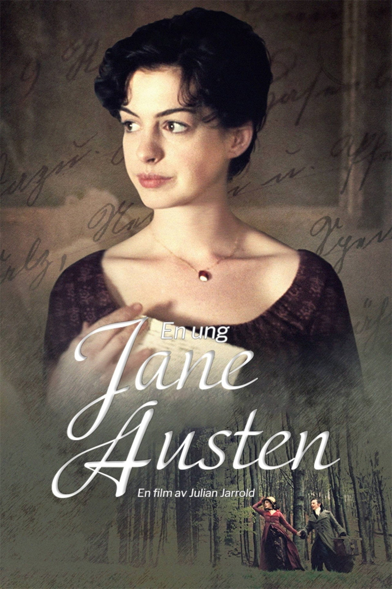 En ung Jane Austen filmaffisch